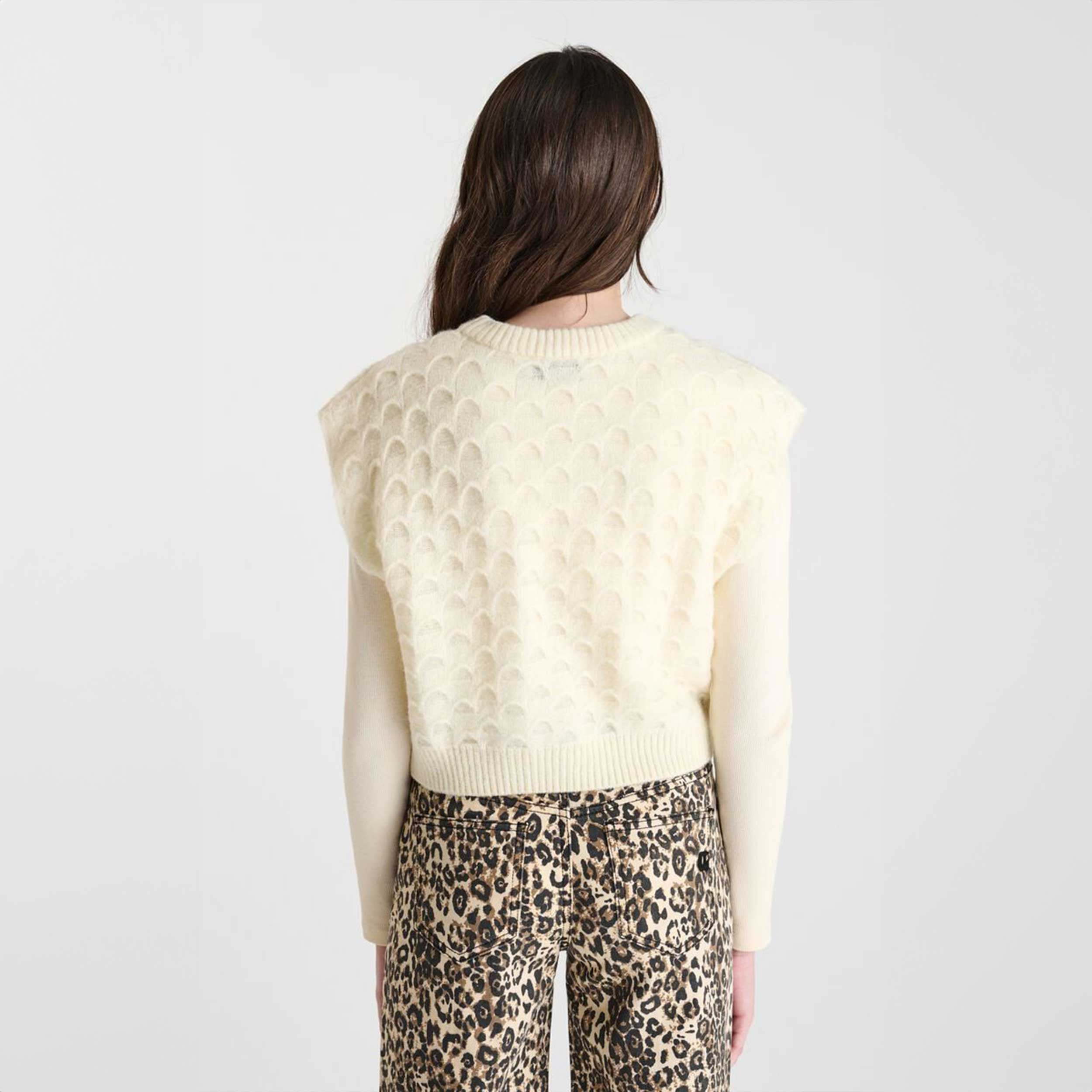 Gilet Lavorato A Maglia By LE TEMPS DES CERISES - annameglio.com abbigliamento moda