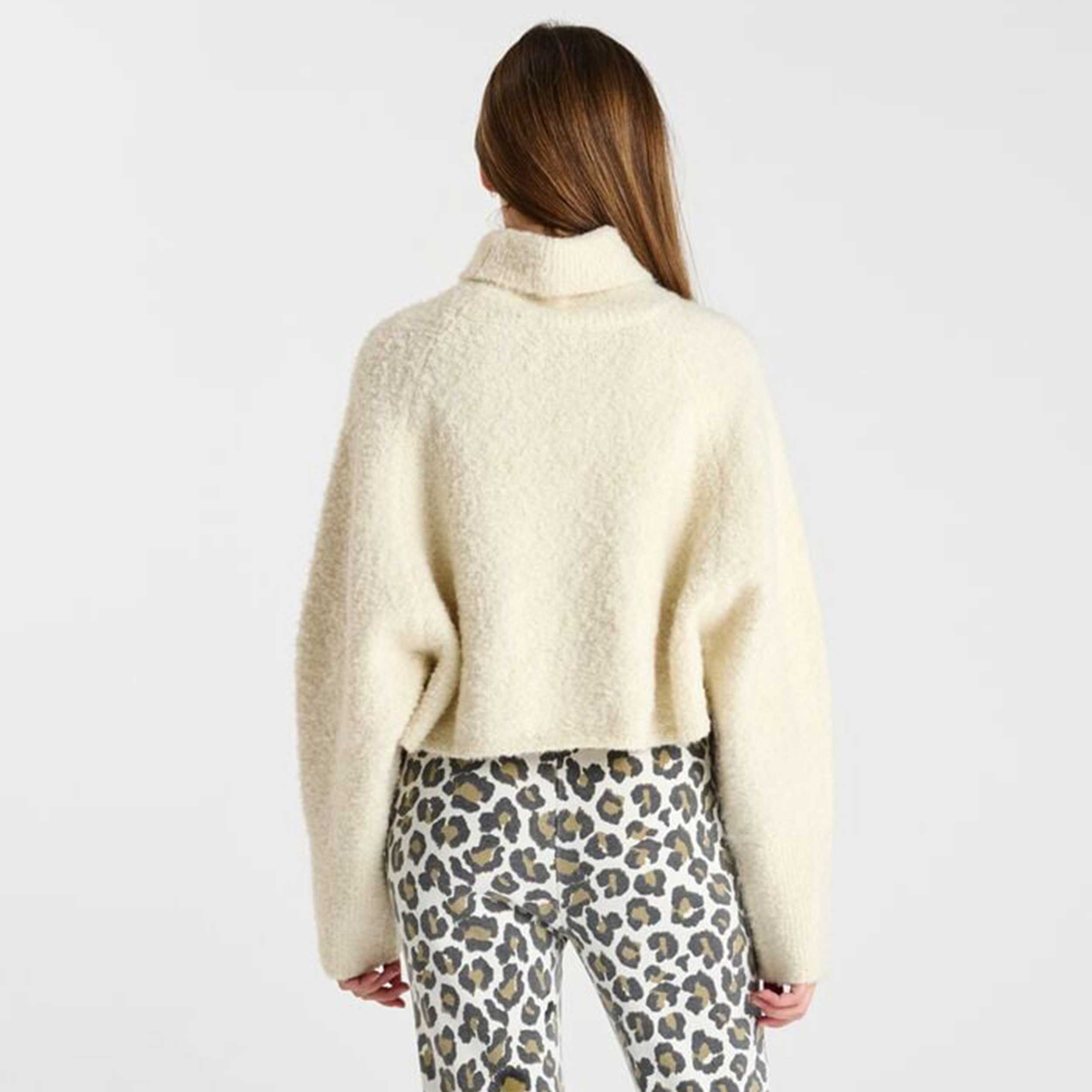 Maglione Crema Dolcevita By LE TEMPS DES CERISES - annameglio.com abbigliamento moda