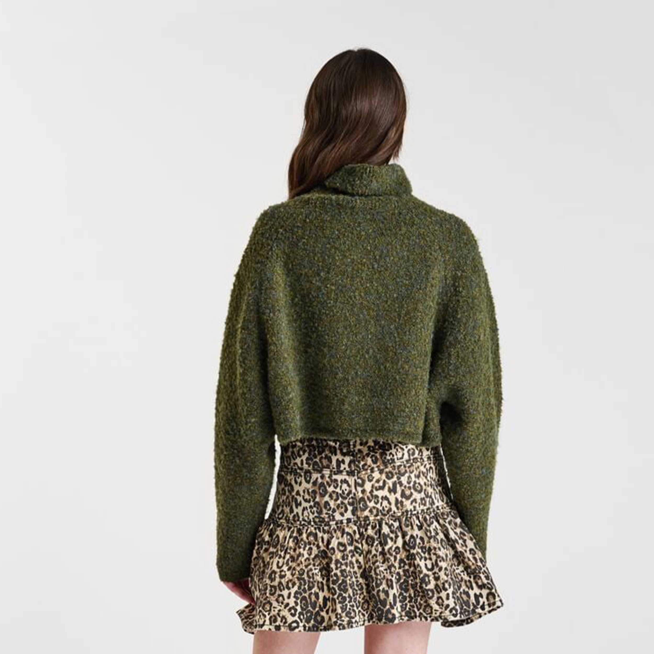 Maglione Dolcevita Verde By LE TEMPS DES CERISES - annameglio.com abbigliamento moda