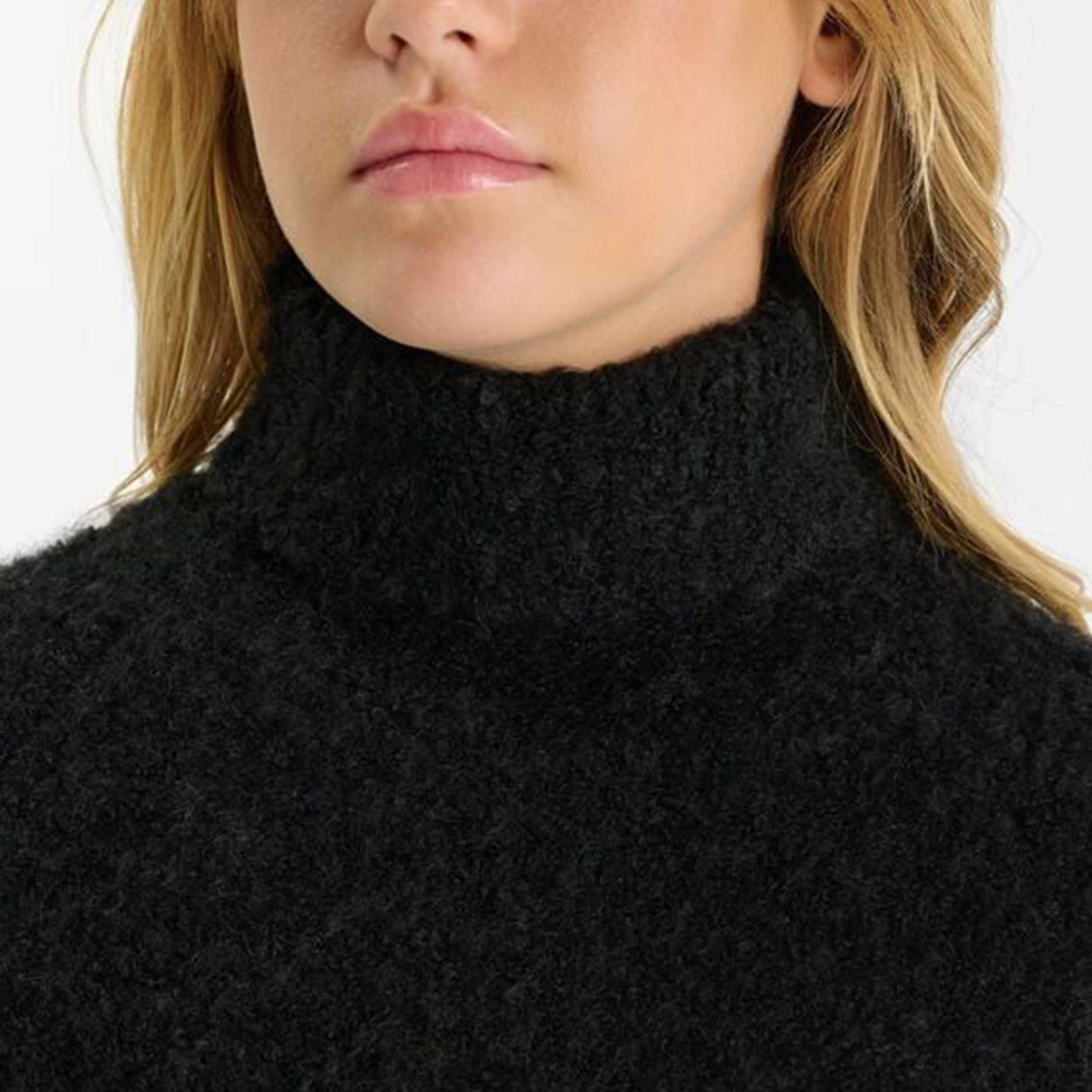 Maglione Dolcevita Nero By LE TEMPS DES CERISES - annameglio.com abbigliamento moda