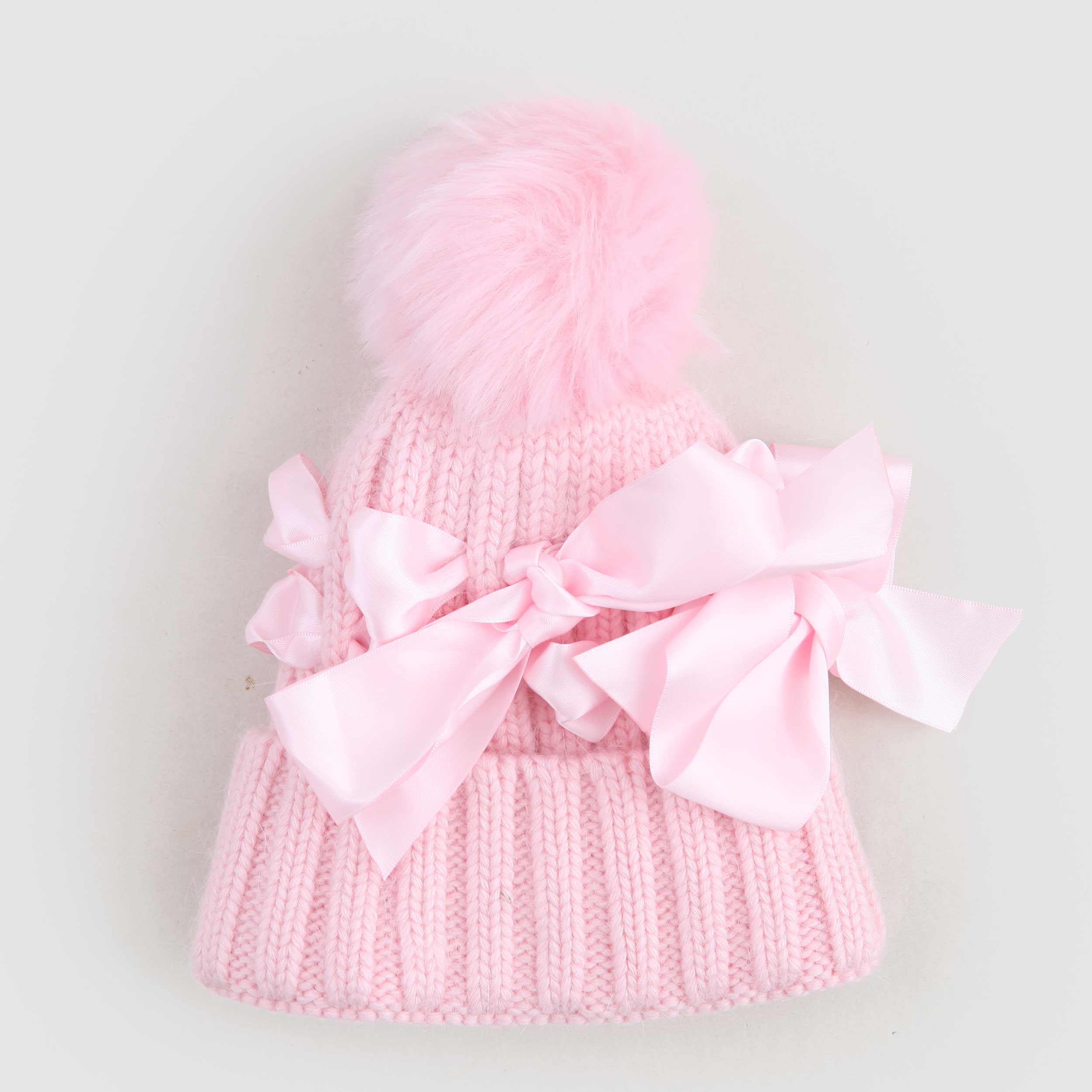 Berretto Rosa Con Fiocco Firmato MONNALISA - annameglio.com abbigliamento moda