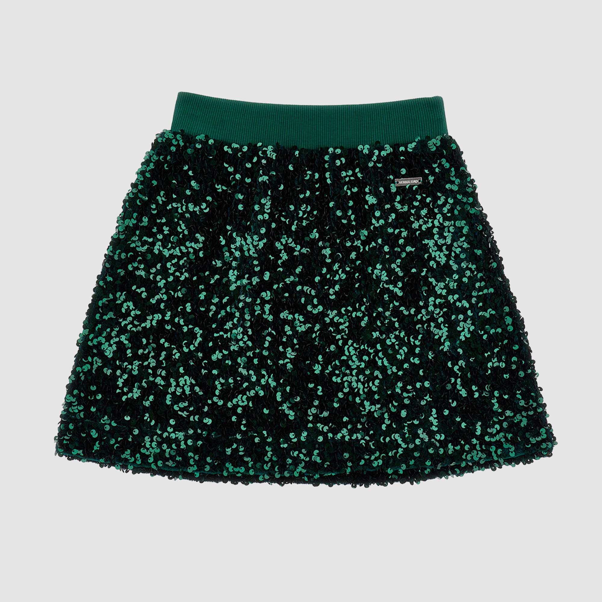 Minigonna Con Paillettes Firmata MONNALISA - annameglio.com abbigliamento moda