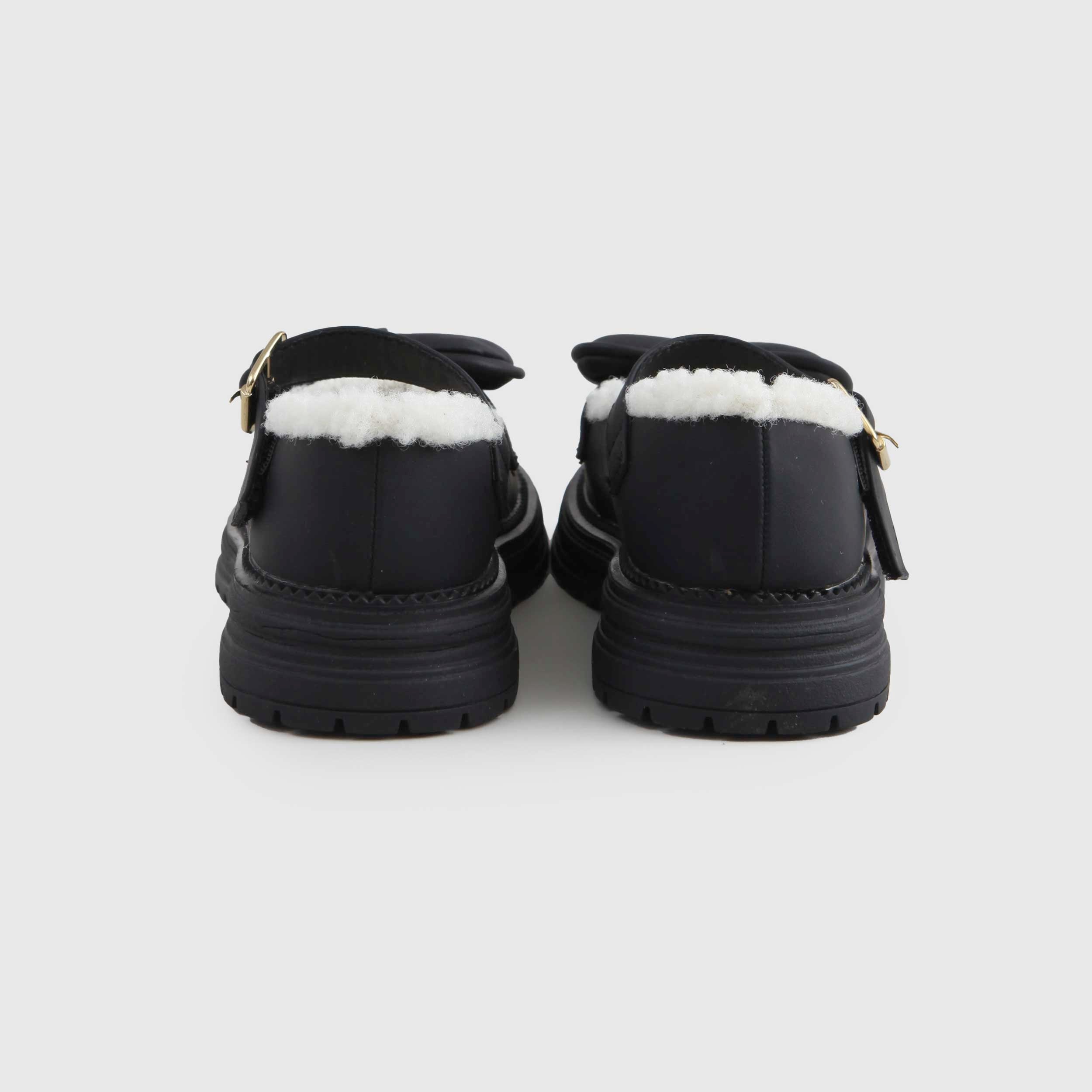 Mocassini Neri Con Fiocco Firmati MONNALISA - annameglio.com abbigliamento moda