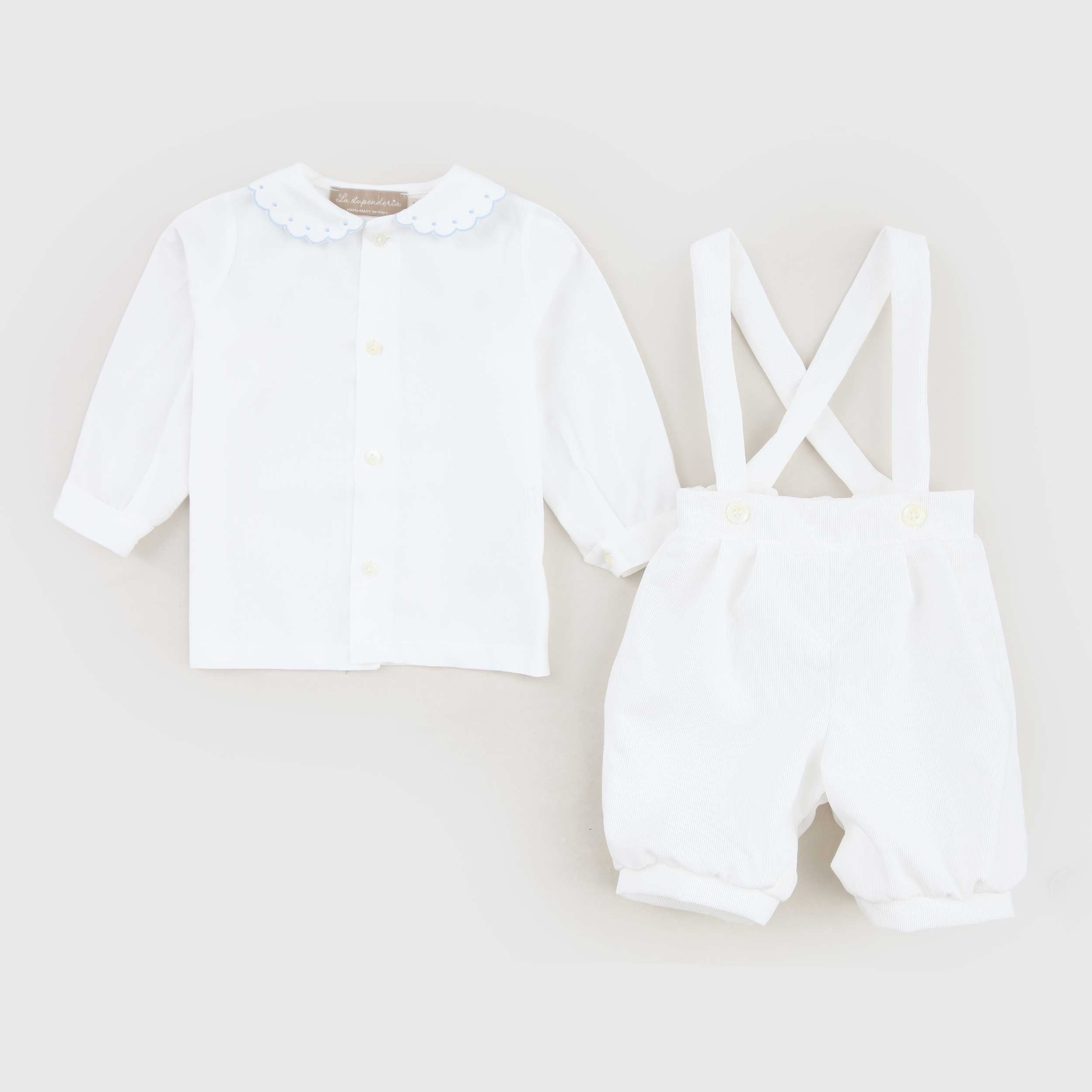 Completo Bianco Ricamato Firmato LA STUPENDERIA - annameglio.com abbigliamento moda