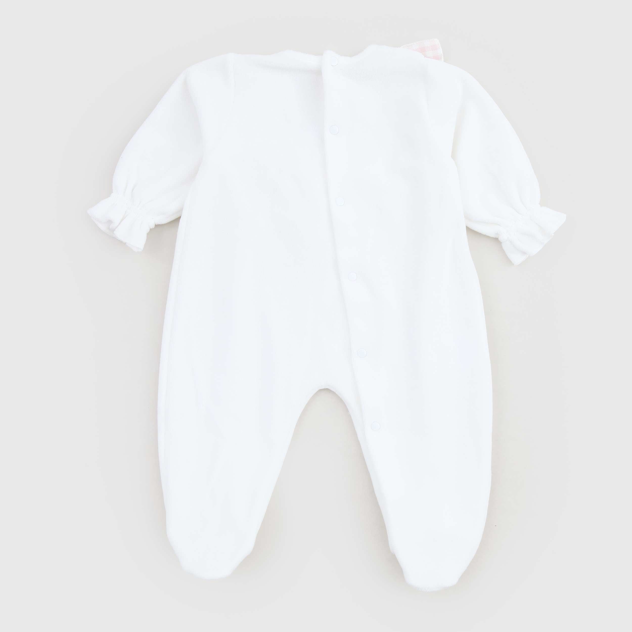 Tutina Bianco E Rosa Firmata LA STUPENDERIA - annameglio.com abbigliamento moda