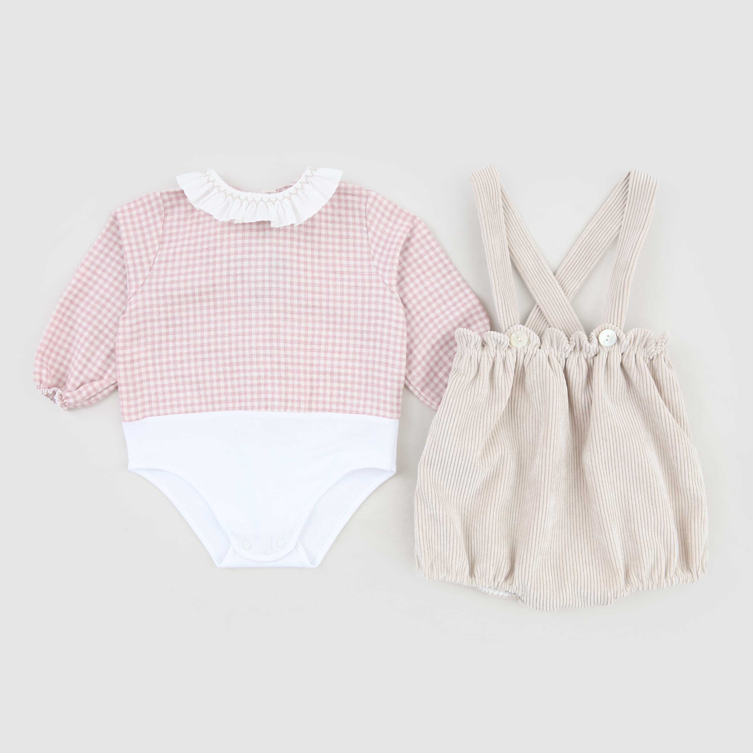 Completo Panna E Rosa Firmato LA STUPENDERIA - annameglio.com abbigliamento moda