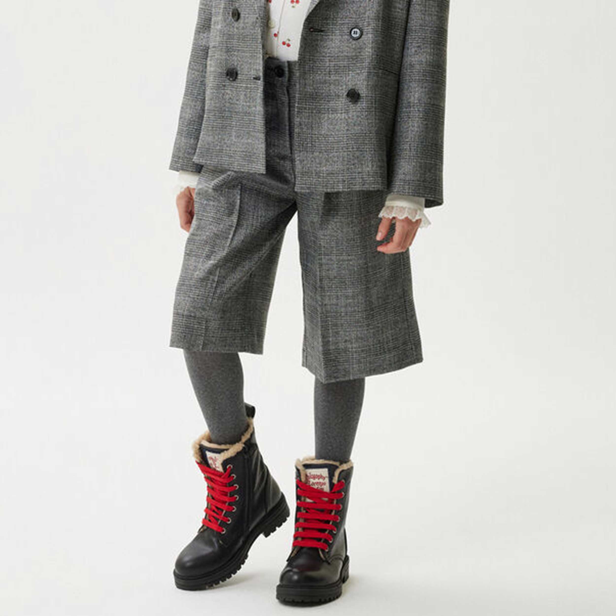 Bermuda A Quadri Grigio Firmato PHILOSOPHY - annameglio.com abbigliamento moda