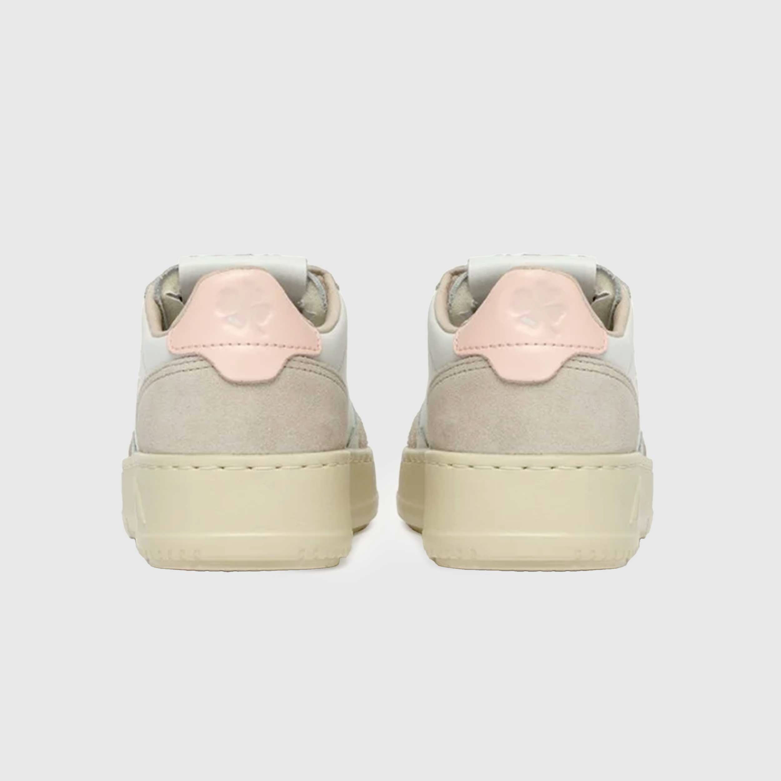 Sneakers Con Dettagli Rosa E Beige Firmate AUTRY - annameglio.com abbigliamento moda