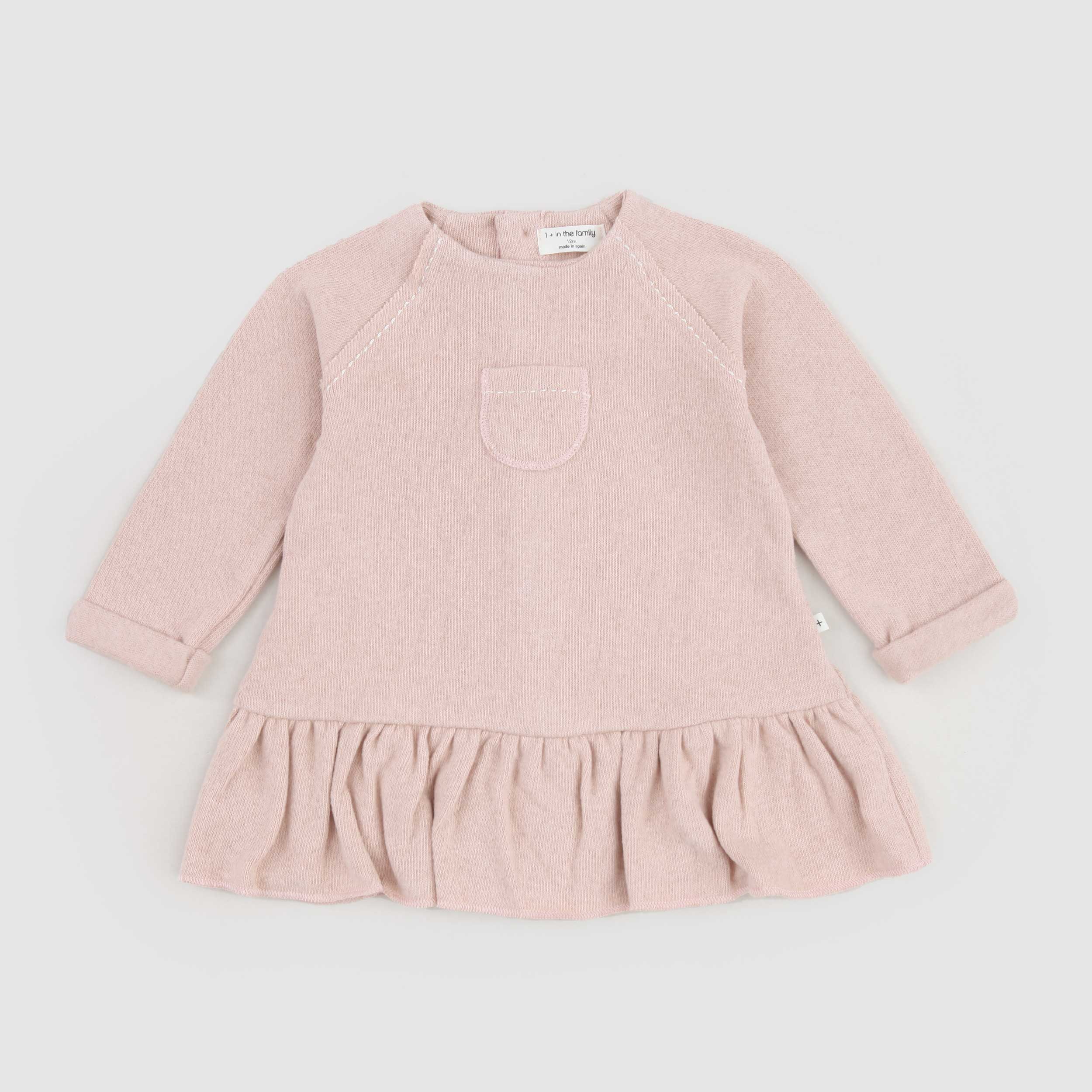 Abito Rosa E Balza Firmato ONE MORE IN THE FAMILY - annameglio.com abbigliamento moda