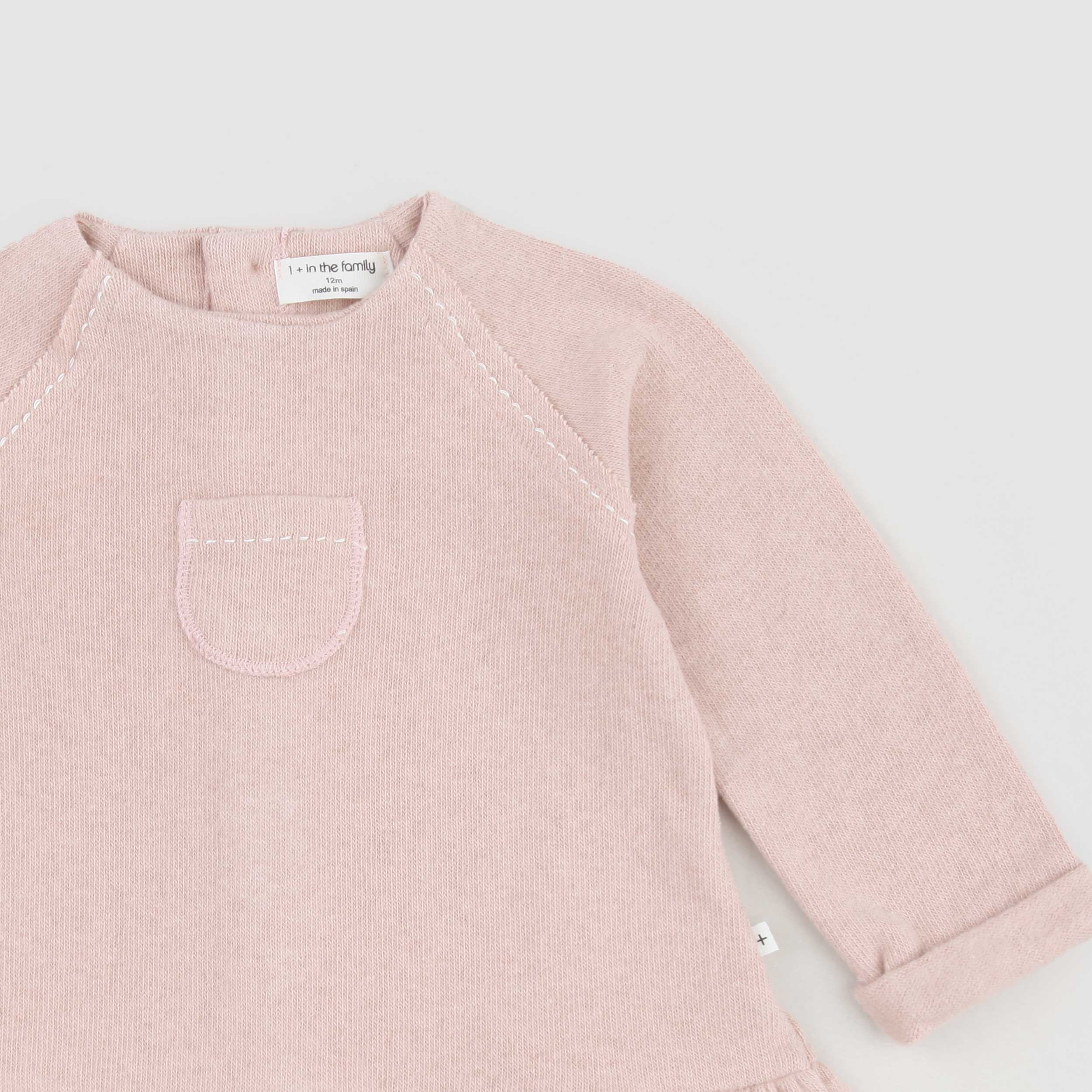 Abito Rosa E Balza Firmato ONE MORE IN THE FAMILY - annameglio.com abbigliamento moda