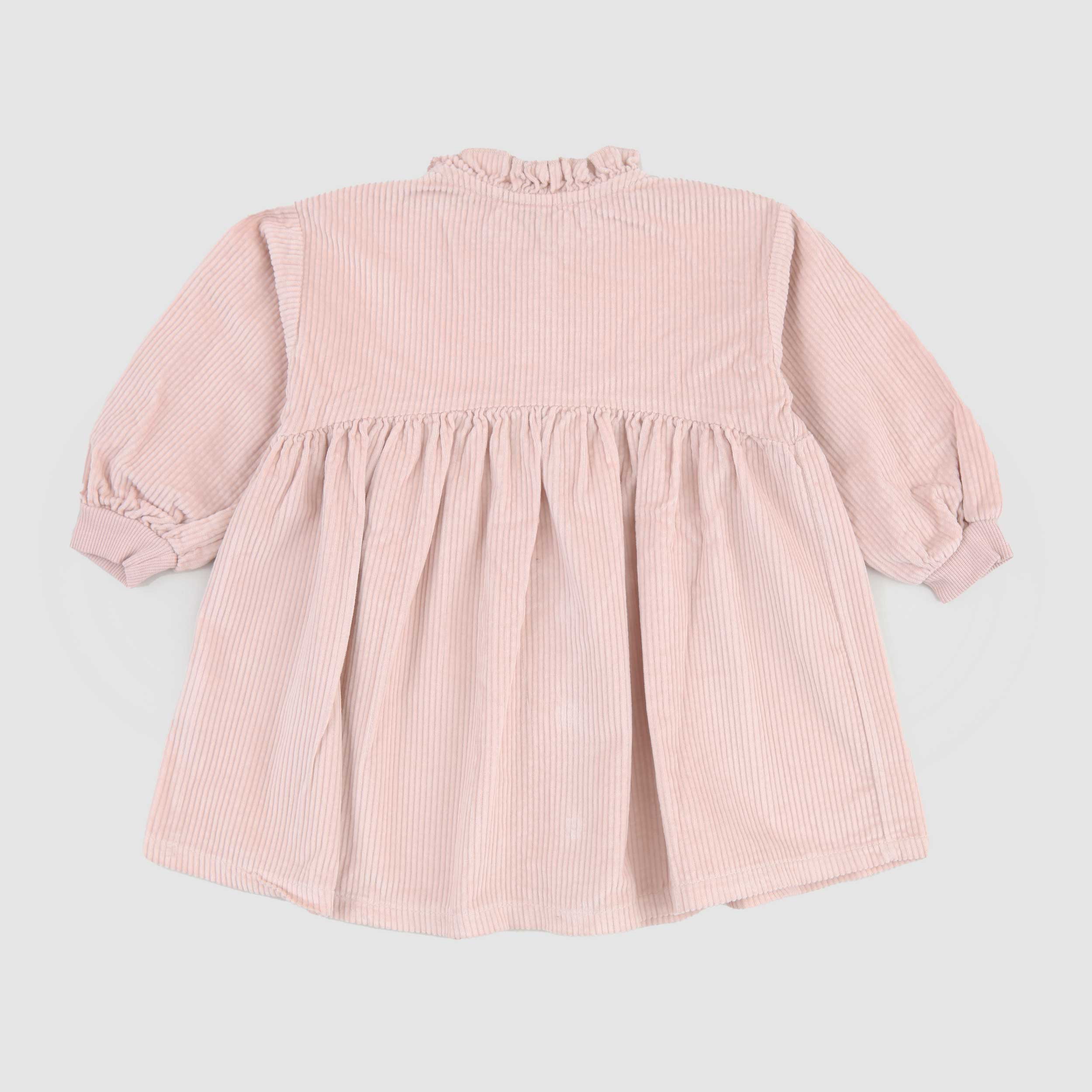 Abito Rosa Con Bottoni By ONE MORE IN THE FAMILY - annameglio.com abbigliamento moda