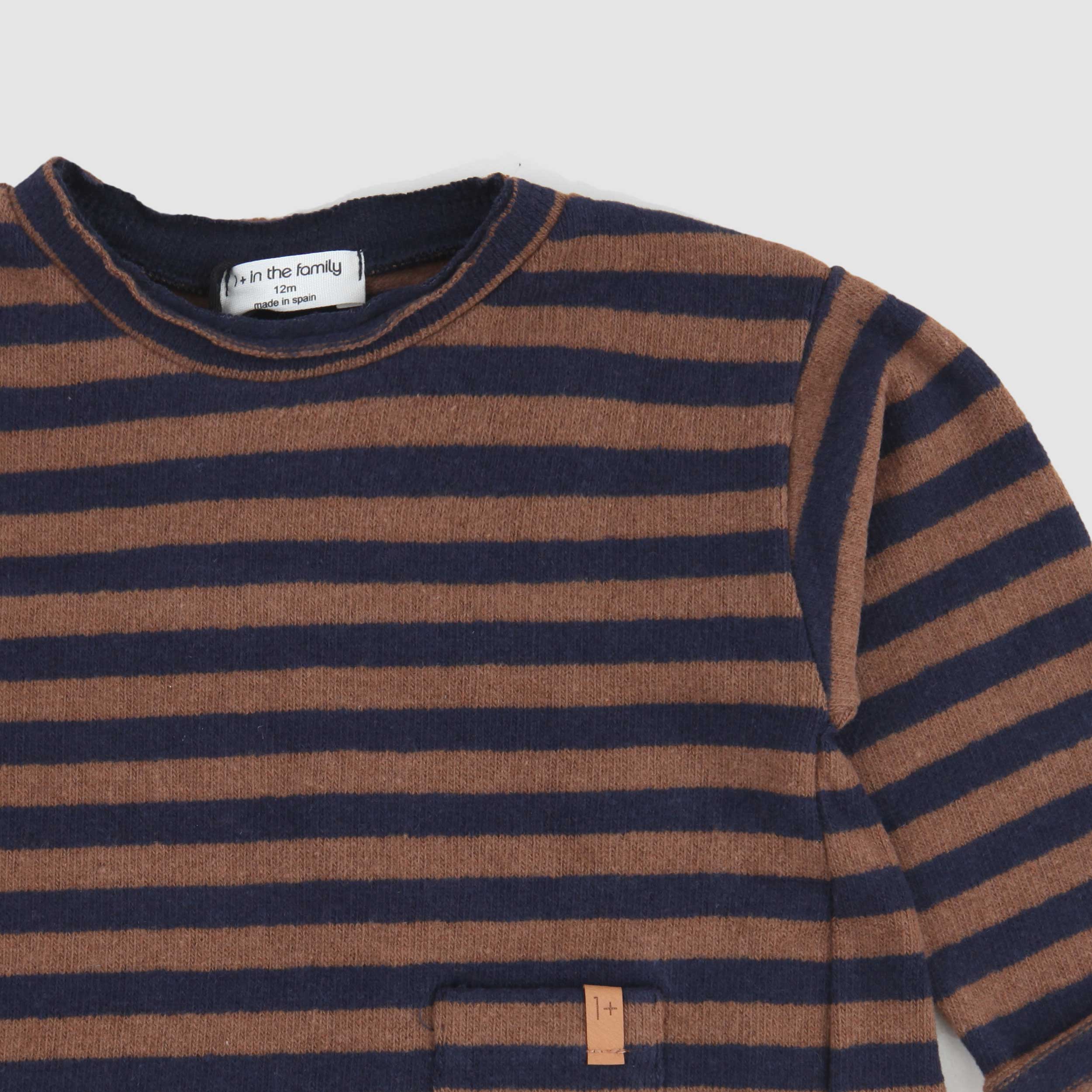 Maglia A Righe Bicolore By ONE MORE IN THE FAMILY - annameglio.com abbigliamento moda