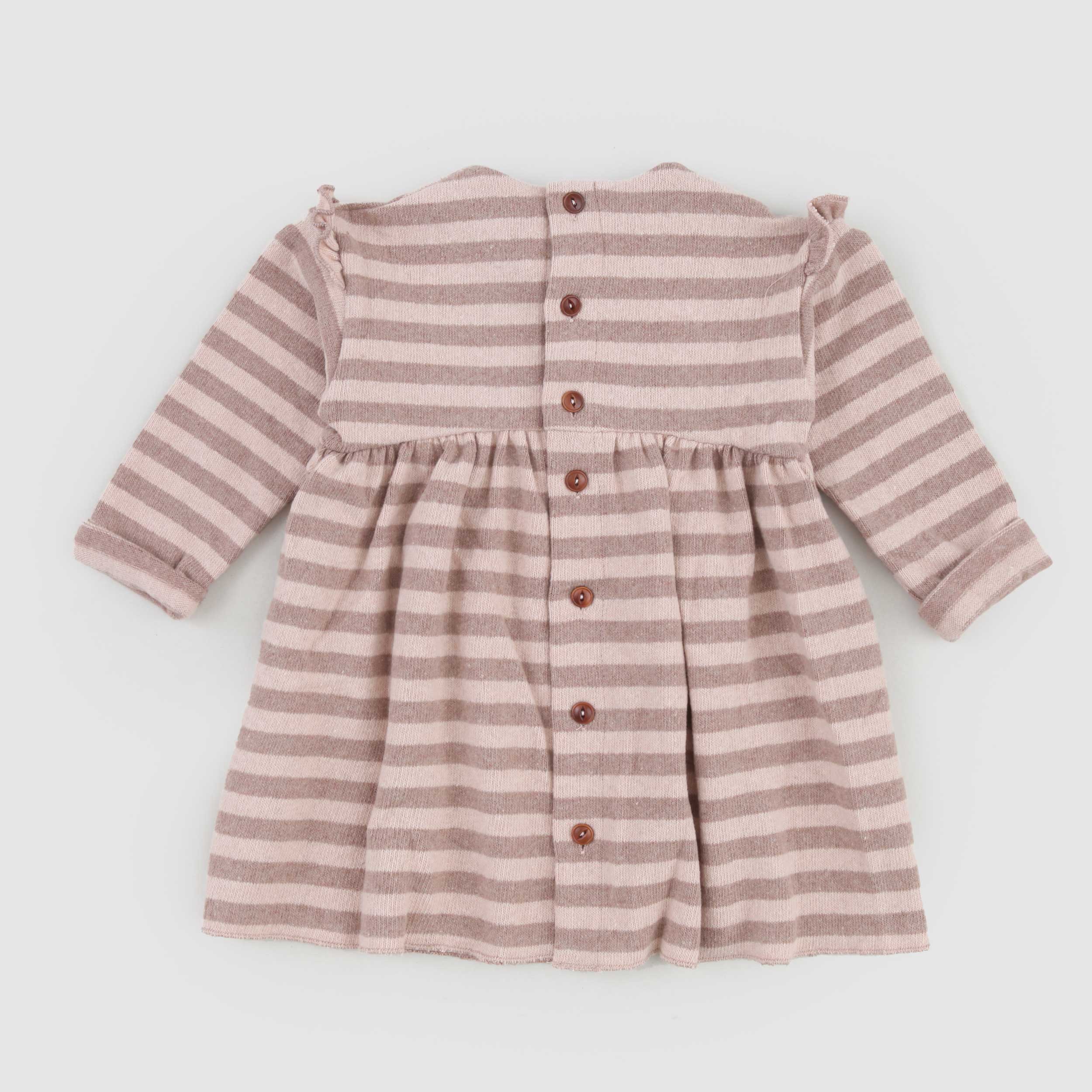 Abito Rosa E Nocciola By ONE MORE IN THE FAMILY - annameglio.com abbigliamento moda