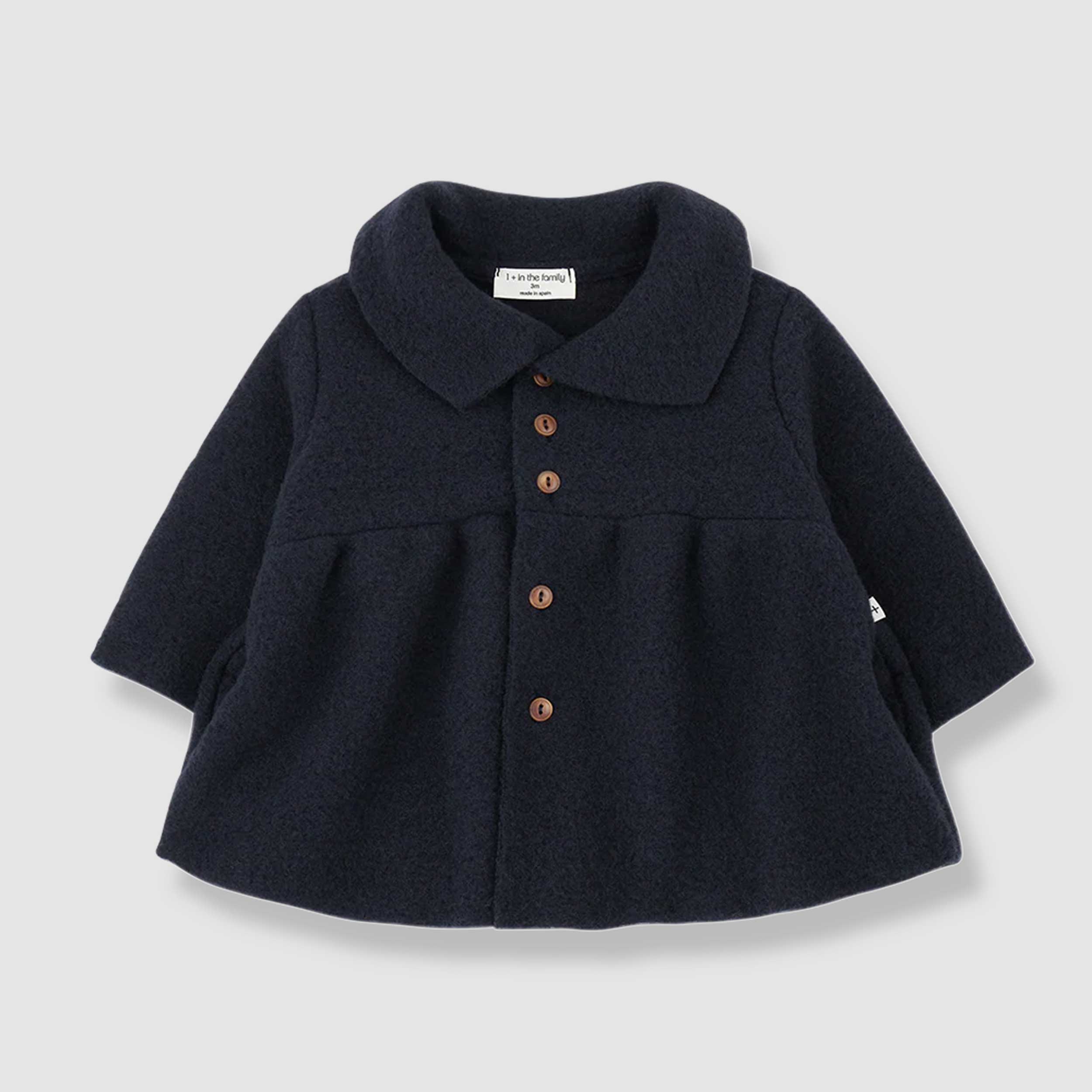 Cappotto Blu Firmato ONE MORE IN THE FAMILY - annameglio.com abbigliamento moda