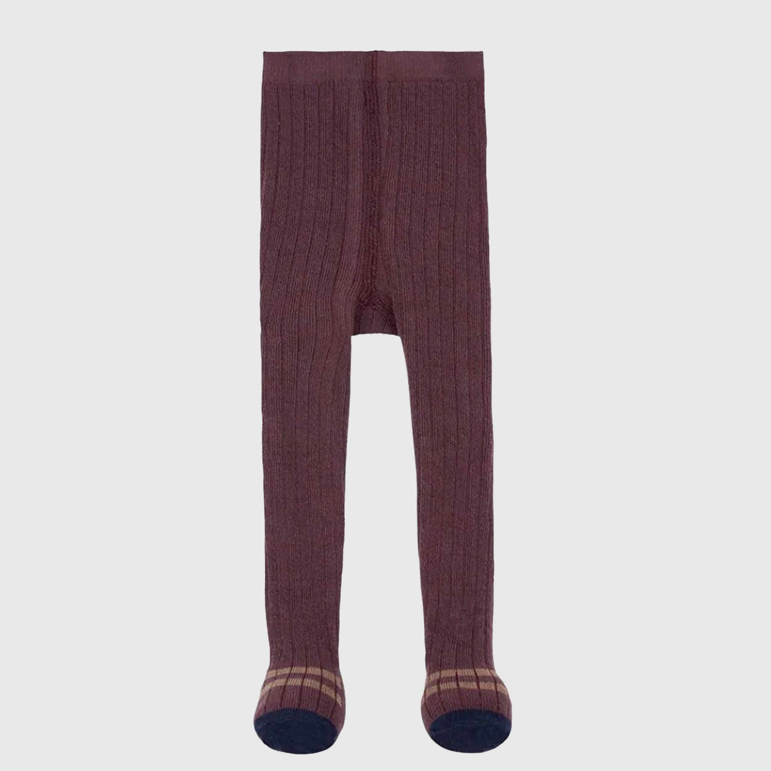 Calza Colore Melanzana By ONE MORE IN THE FAMILY - annameglio.com abbigliamento moda