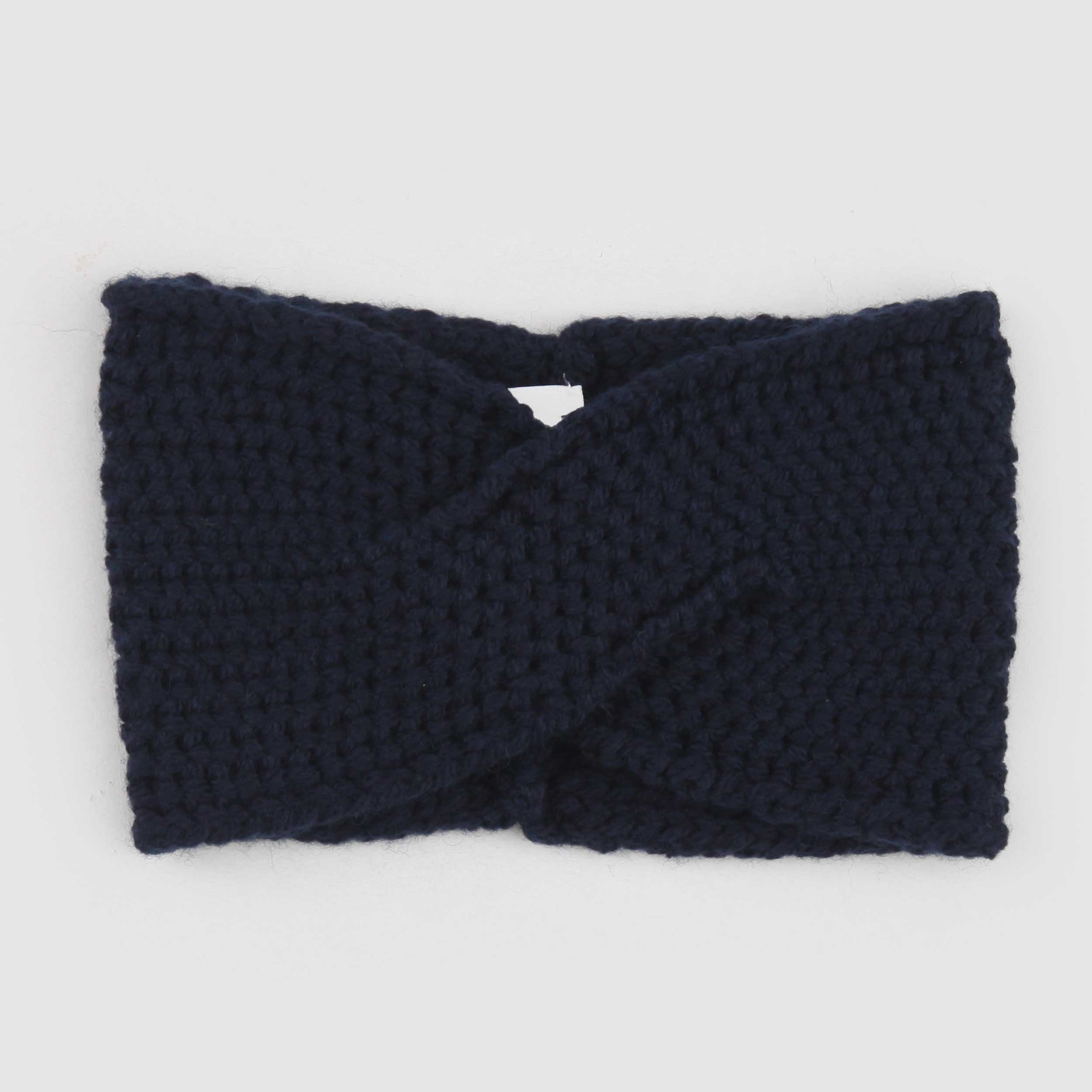 Fascia Blu A Intreccio By ONE MORE IN THE FAMILY - annameglio.com abbigliamento moda