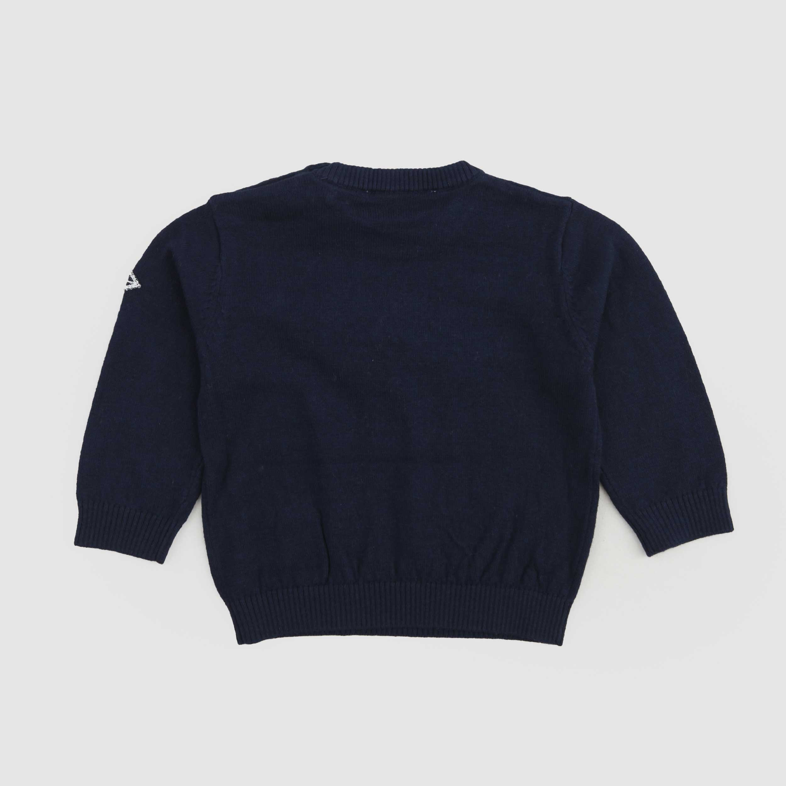 Maglioncino Blu Con Bottoni Firmato ROY ROGERS - annameglio.com abbigliamento moda