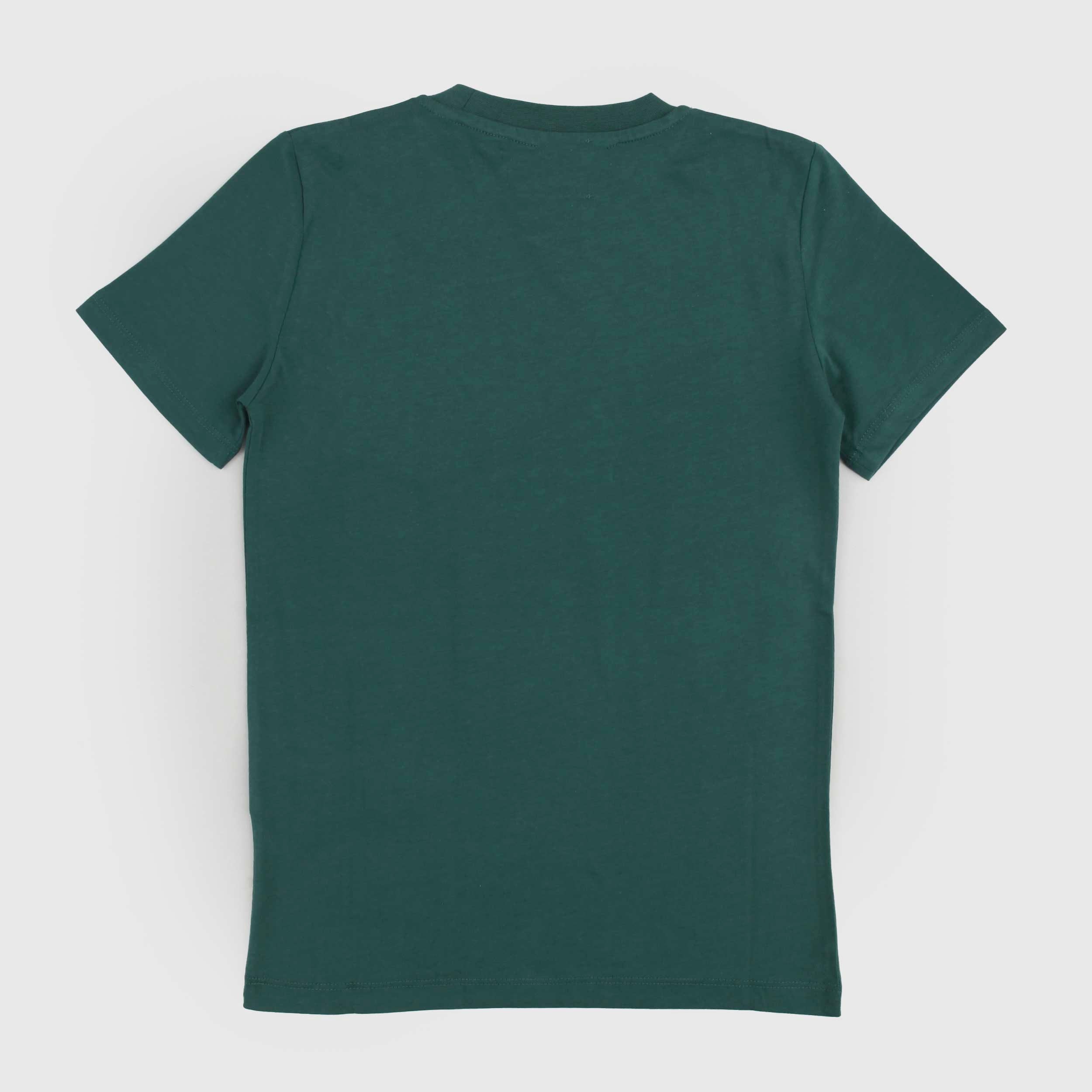 T-shirt Verde Con Targhetta Firmata ROY ROGERS - annameglio.com abbigliamento moda