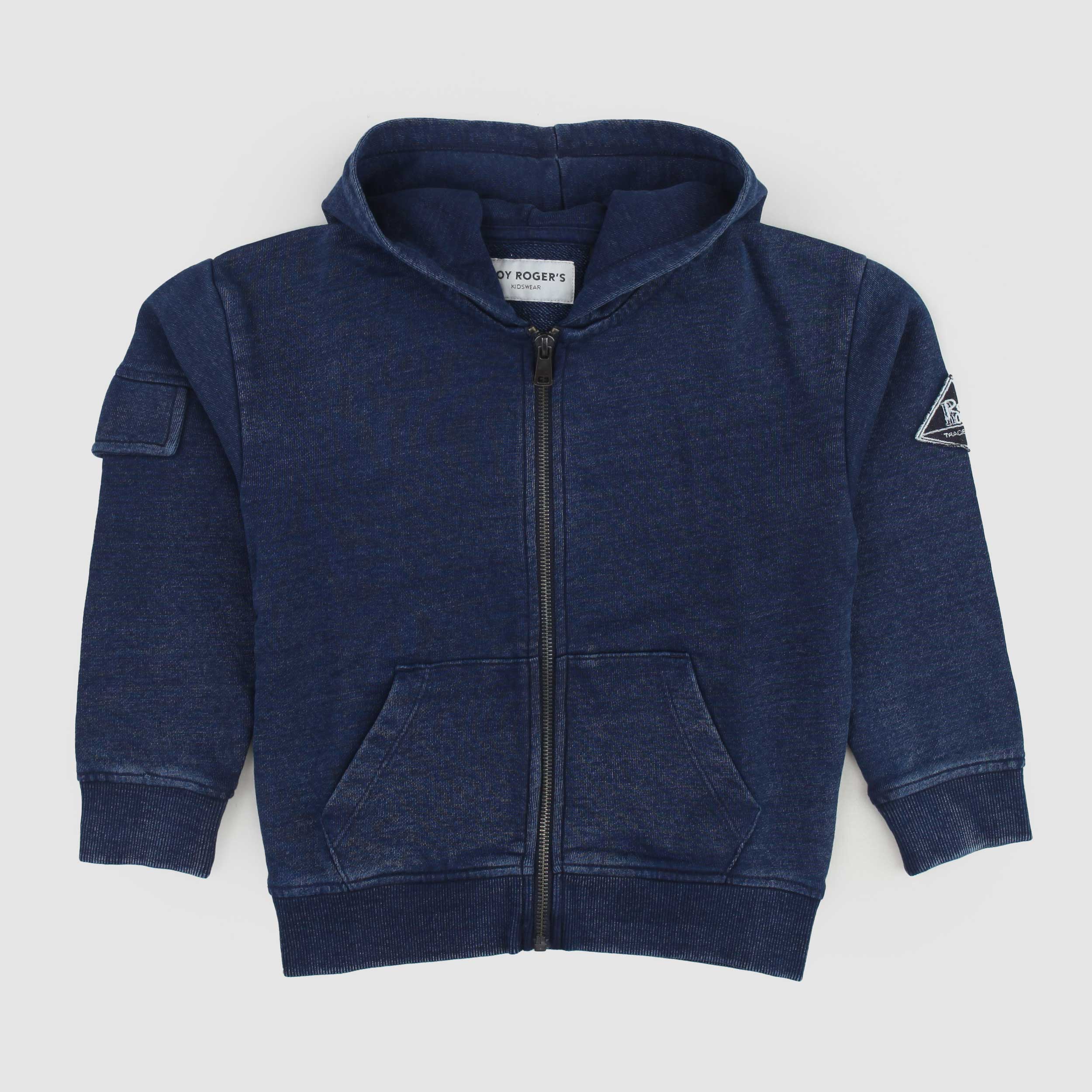 Felpa Modello Jeans Firmata ROY ROGERS - annameglio.com abbigliamento moda