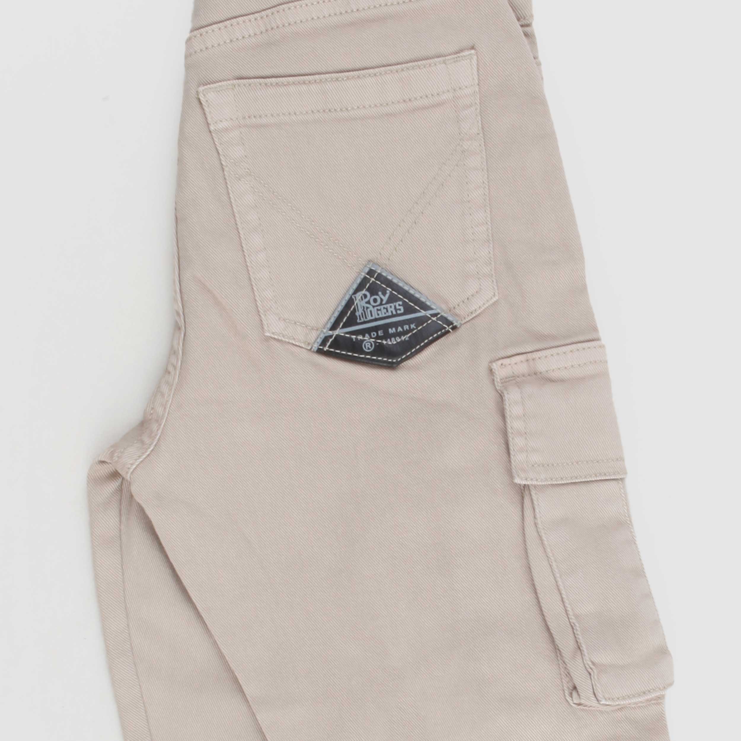 Pantalone Beige Cargo Firmato ROY ROGERS - annameglio.com abbigliamento moda