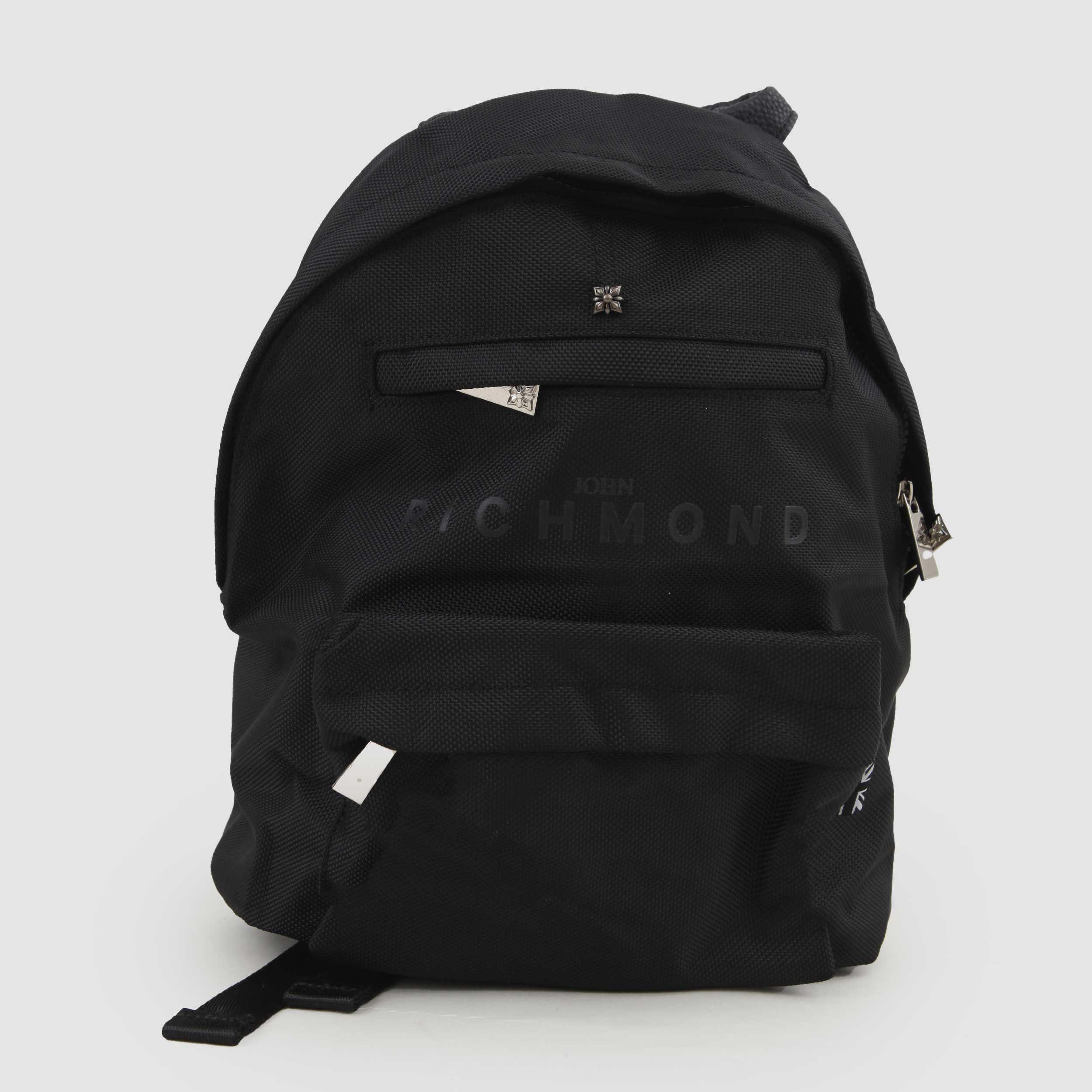 Zaino Nero Con Logo Firmato JOHN RICHMOND - annameglio.com abbigliamento moda