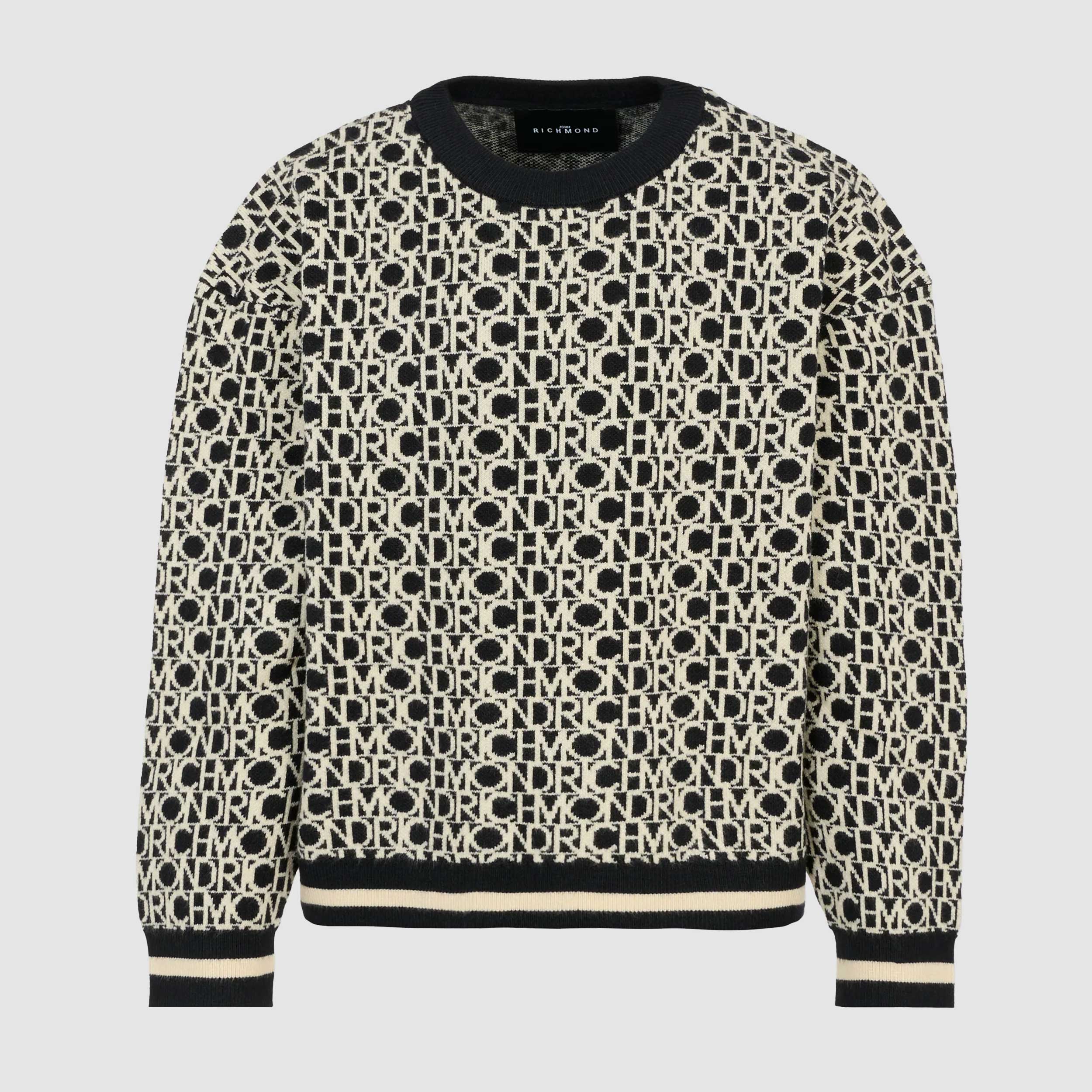 Maglione Con Logo A Scritta Firmato JOHN RICHMOND - annameglio.com abbigliamento moda