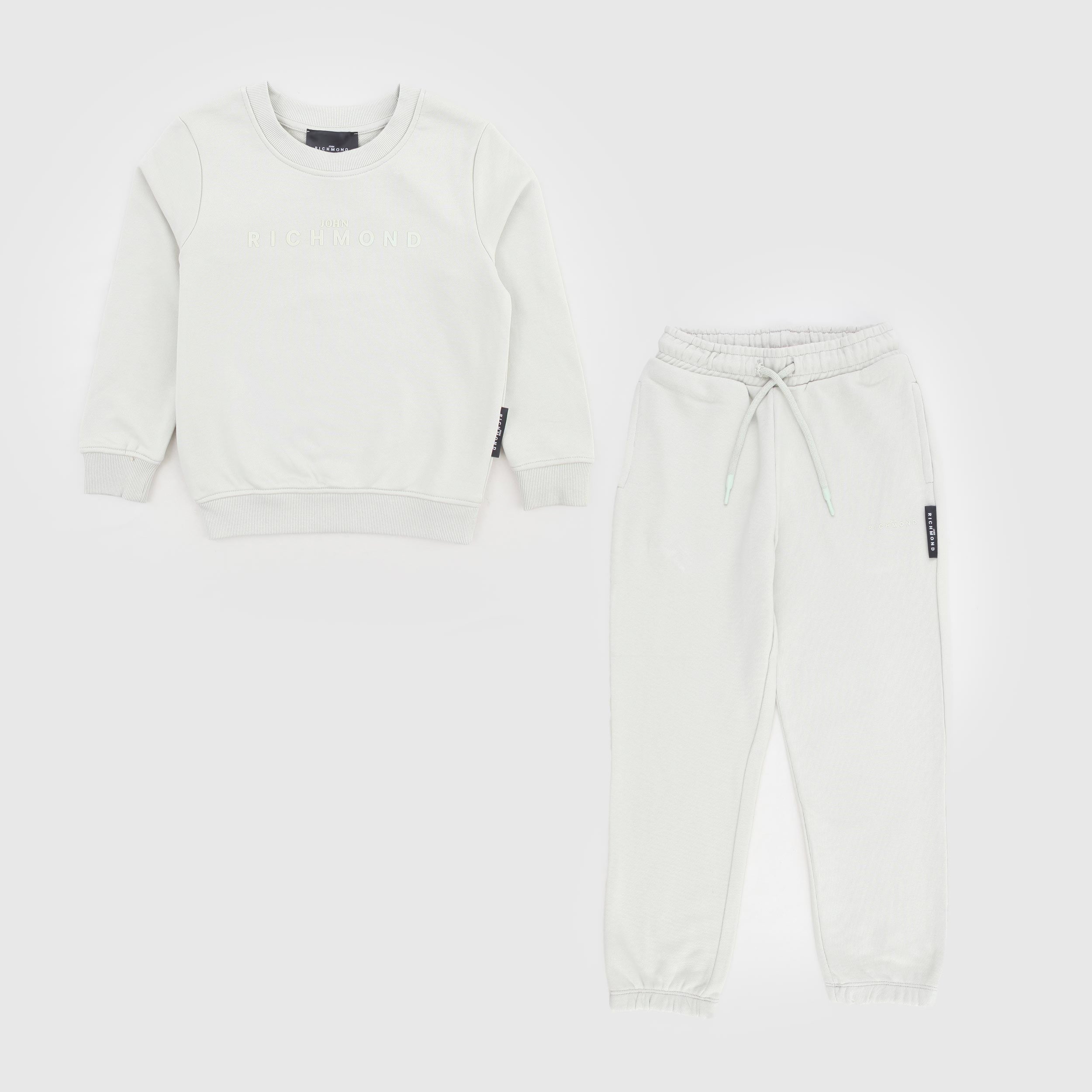 Set Tuta Grigio Con Logo Firmato JOHN RICHMOND - annameglio.com abbigliamento moda