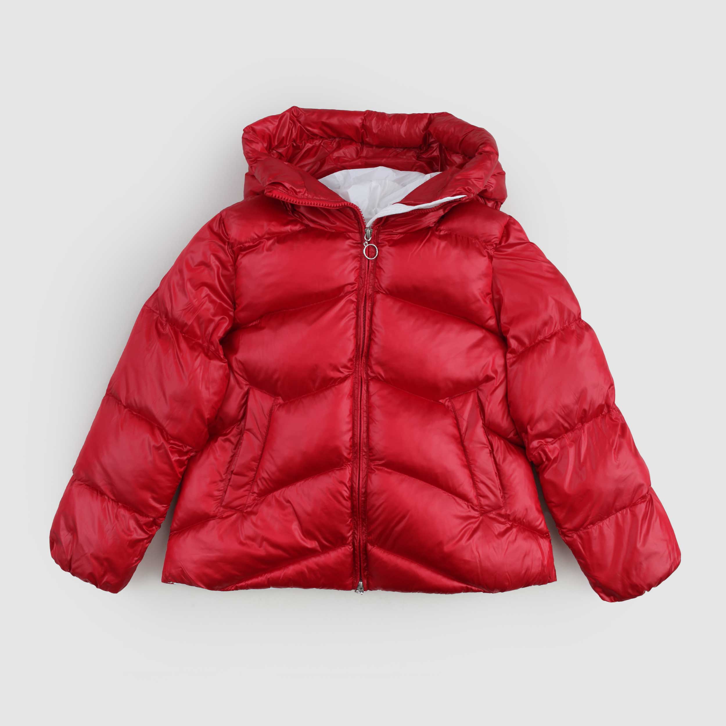 Giubbino Rosso Foderato In Contrasto By TOBETOO - annameglio.com abbigliamento moda