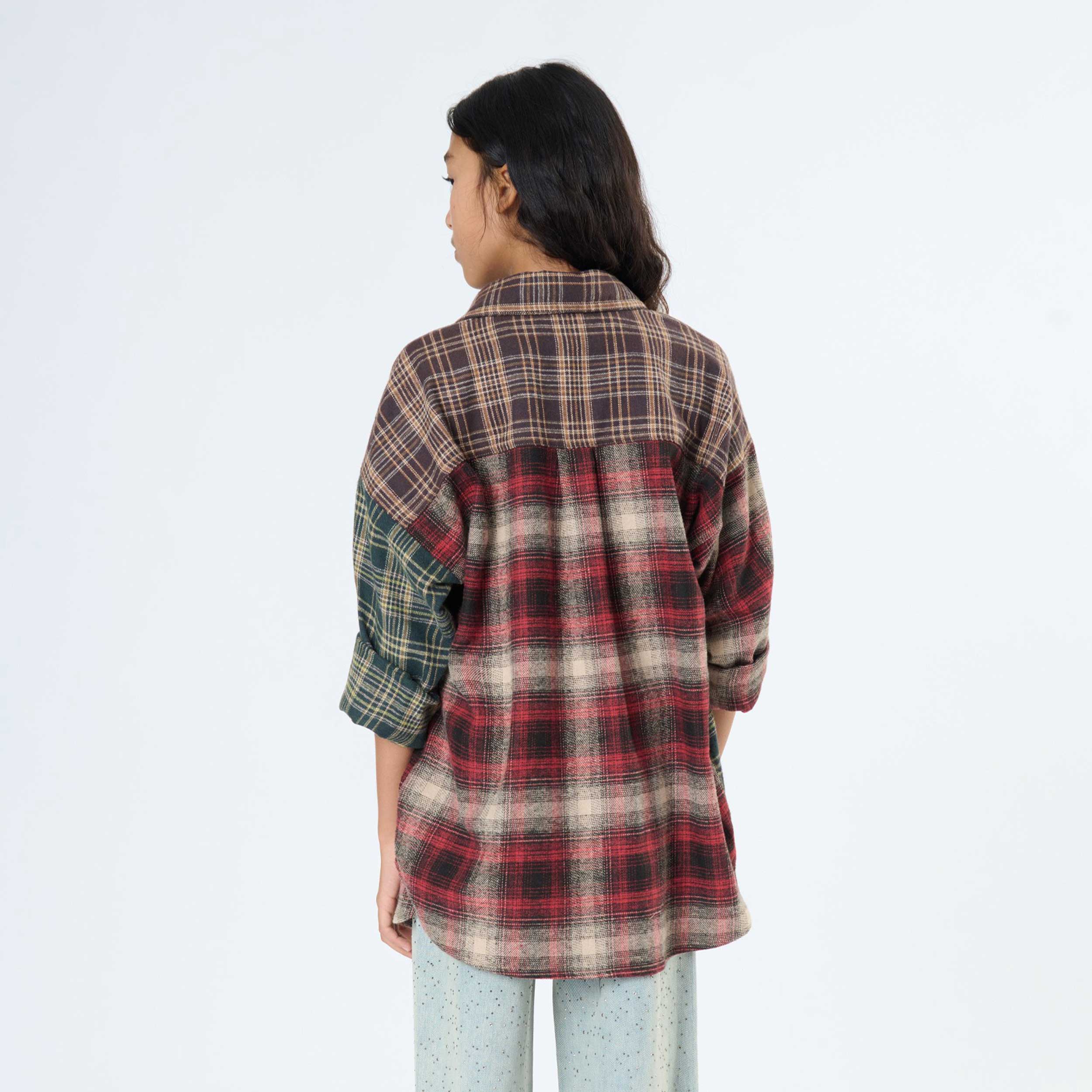 Camicia Scozzese Multicolore Firmata TOBETOO - annameglio.com abbigliamento moda