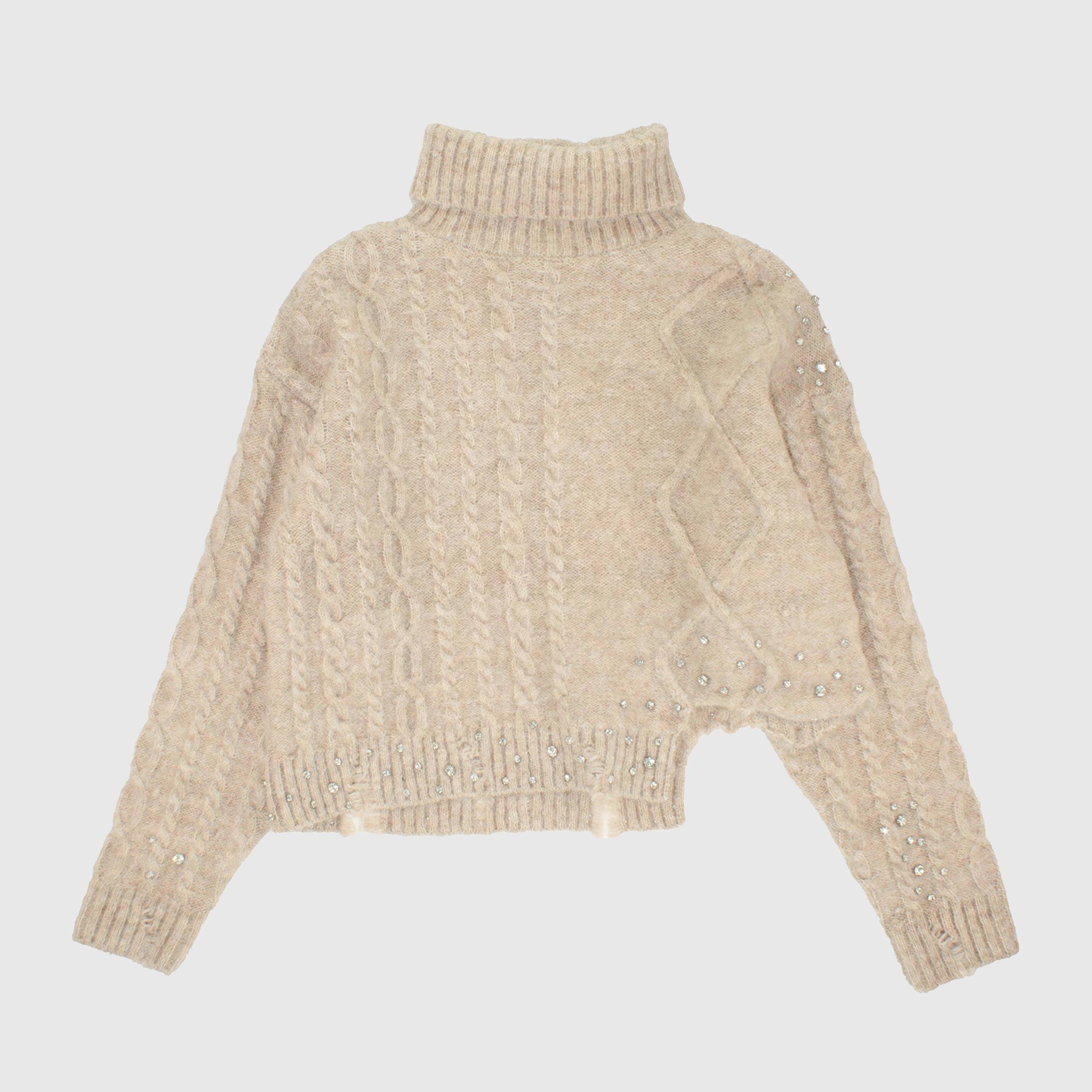 Dolcevita Con Lavorazione A Trecce Firmata TOBETOO - annameglio.com abbigliamento moda