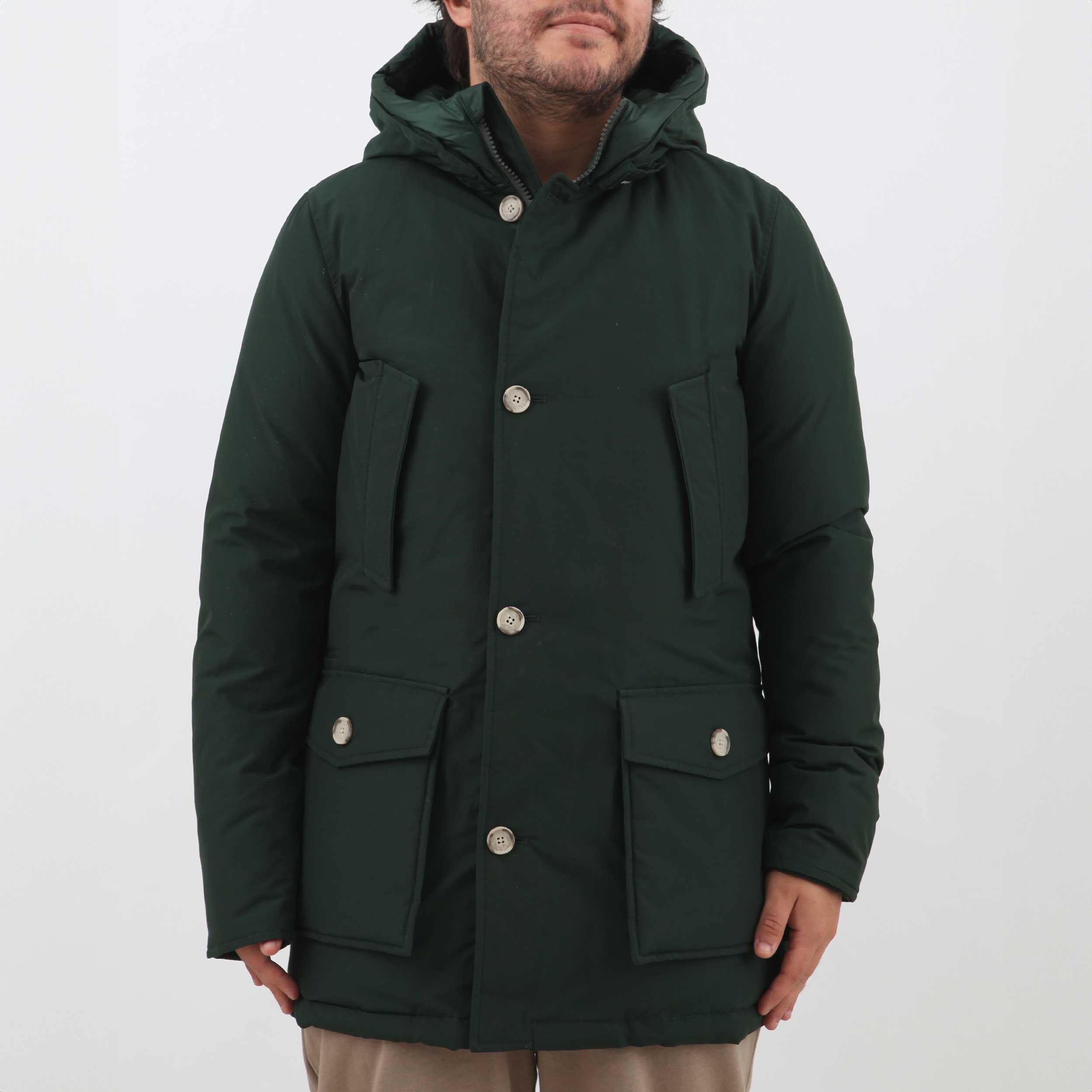 Parka Imbottito Con Tasche Firmato WOOLRICH - annameglio.com abbigliamento moda