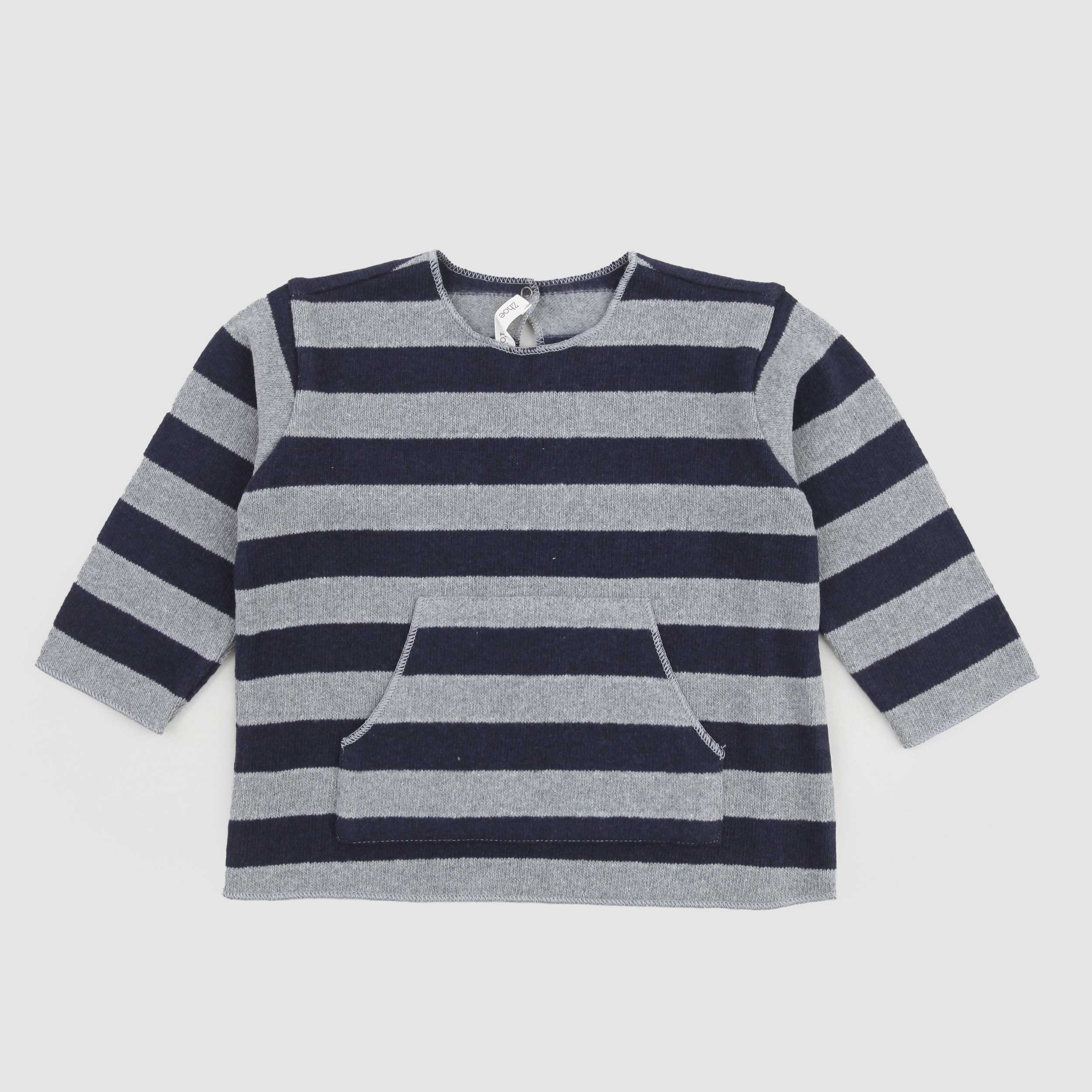 Maglia Blu E Grigia Firmata ZHOE & TOBIAH - annameglio.com abbigliamento moda