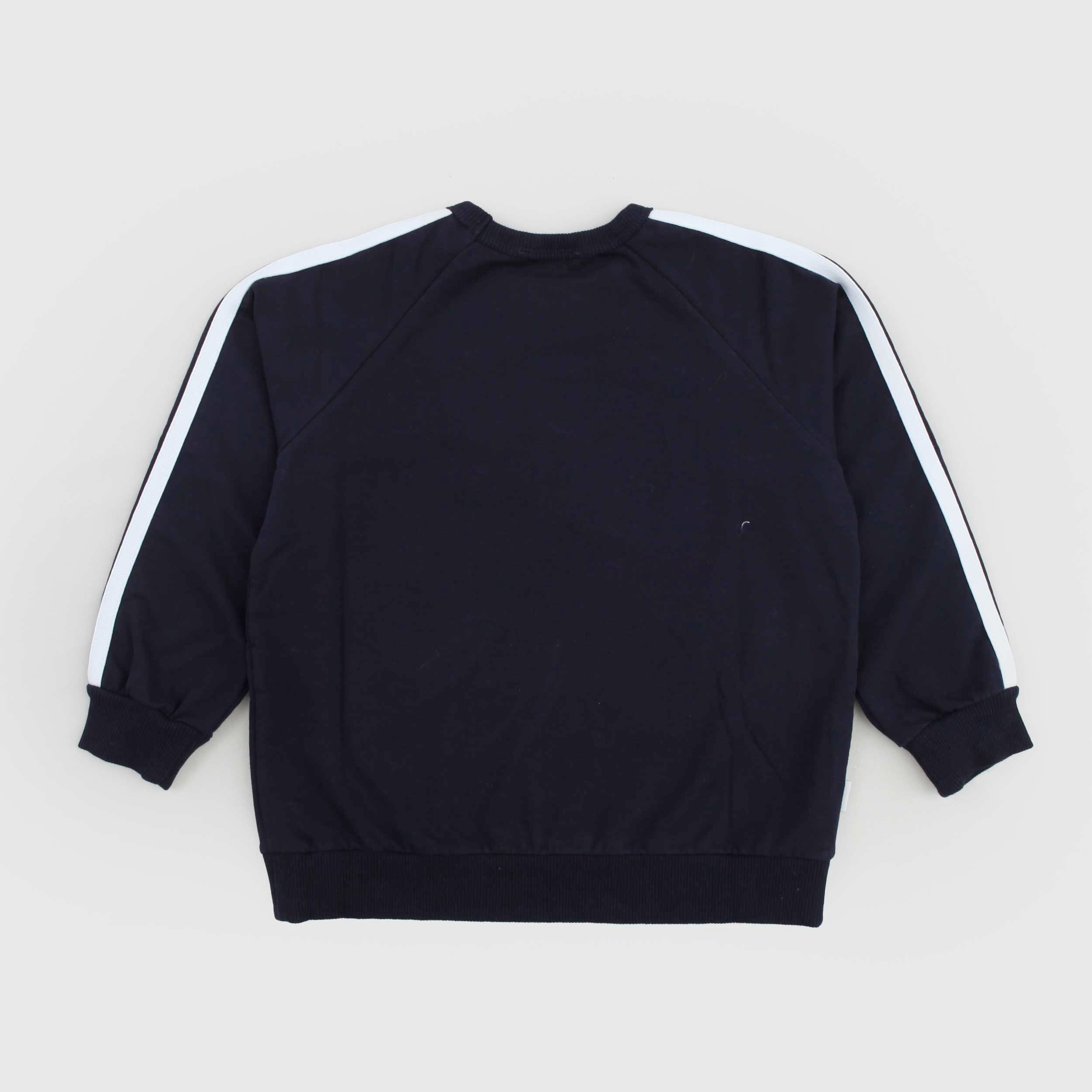 Felpa Blu Con Banda Firmata ZHOE & TOBIAH - annameglio.com abbigliamento moda