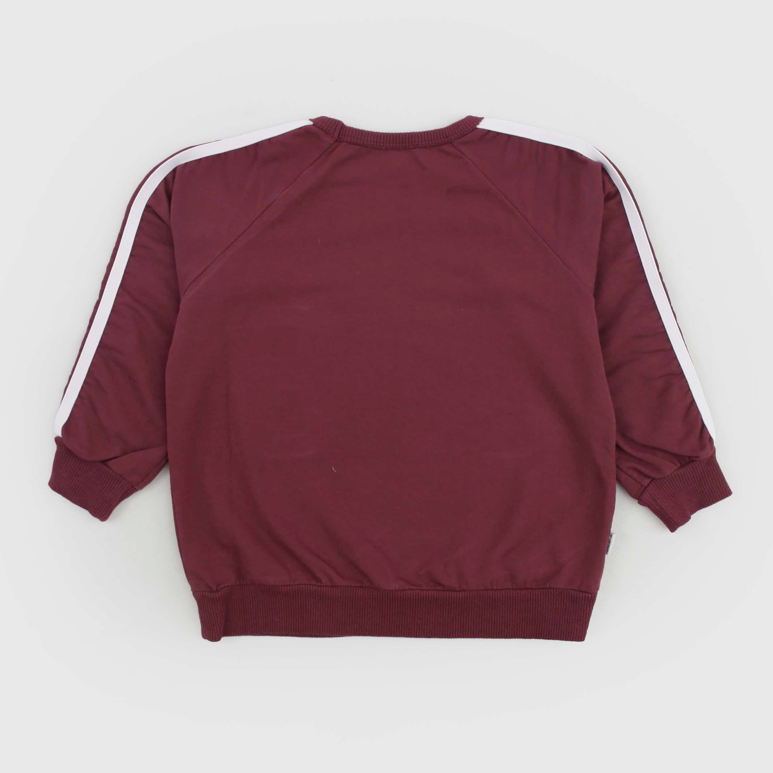 Felpa Bordeaux Con Banda Firmata ZHOE & TOBIAH - annameglio.com abbigliamento moda