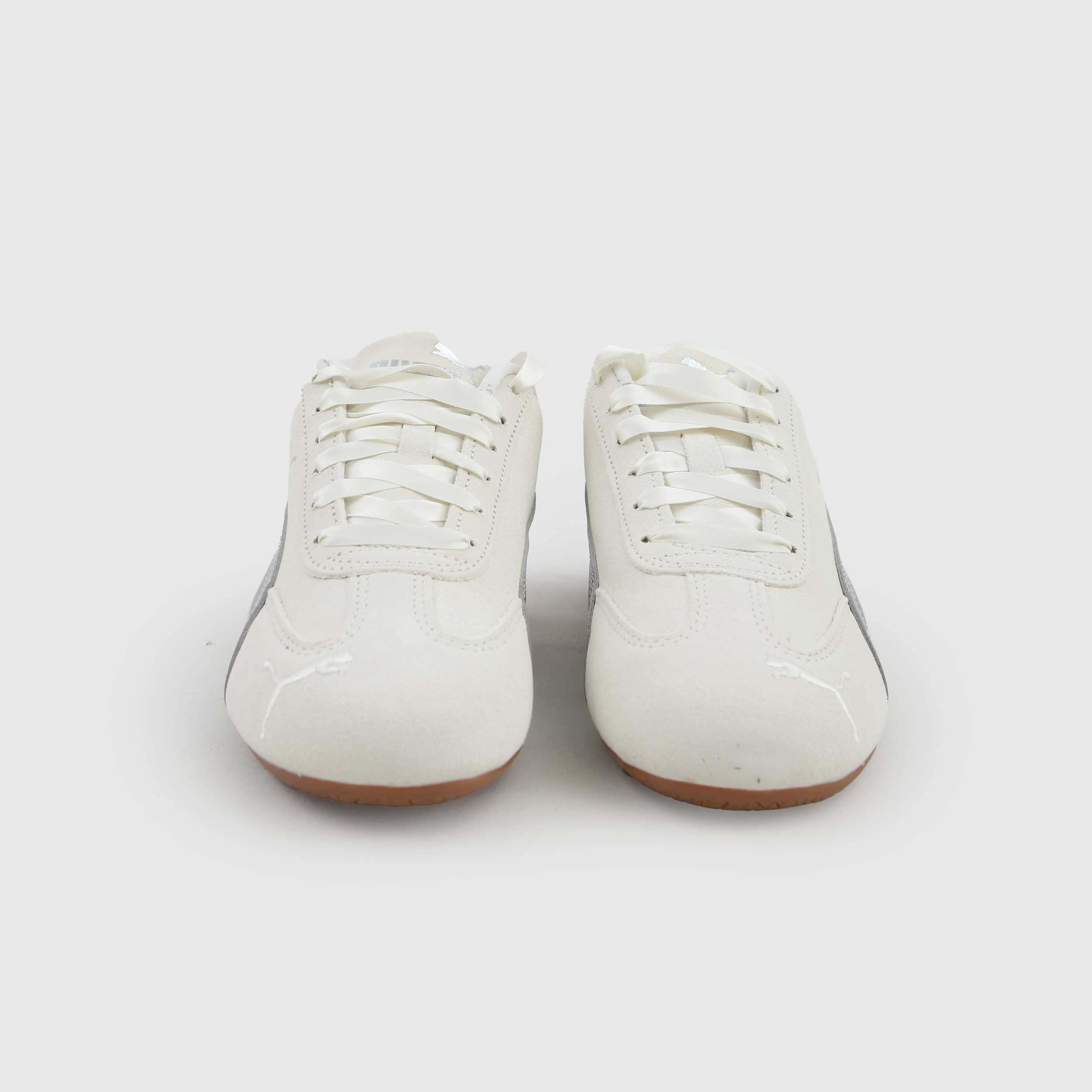 Sneakers Speedcat OG Bianco E Argento Firmate PUMA - annameglio.com abbigliamento moda