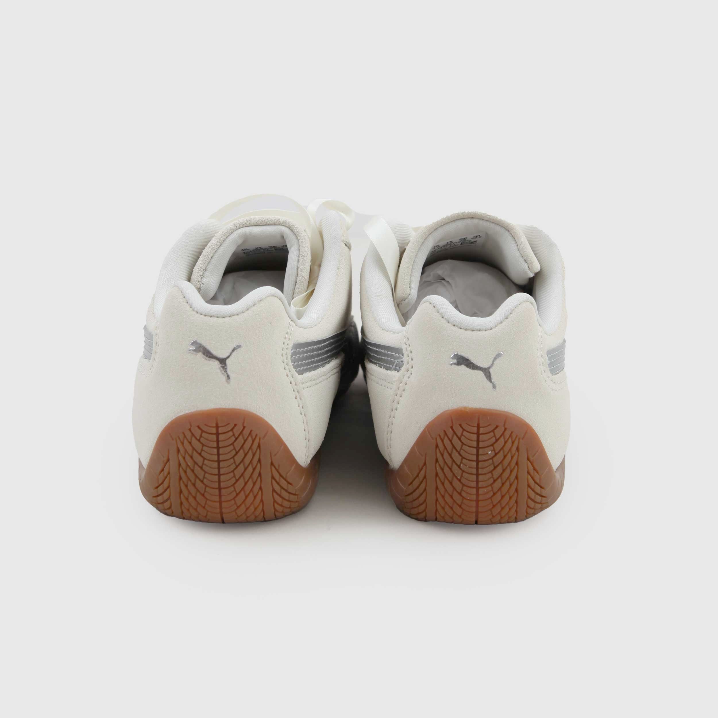 Sneakers Speedcat OG Bianco E Argento Firmate PUMA - annameglio.com abbigliamento moda