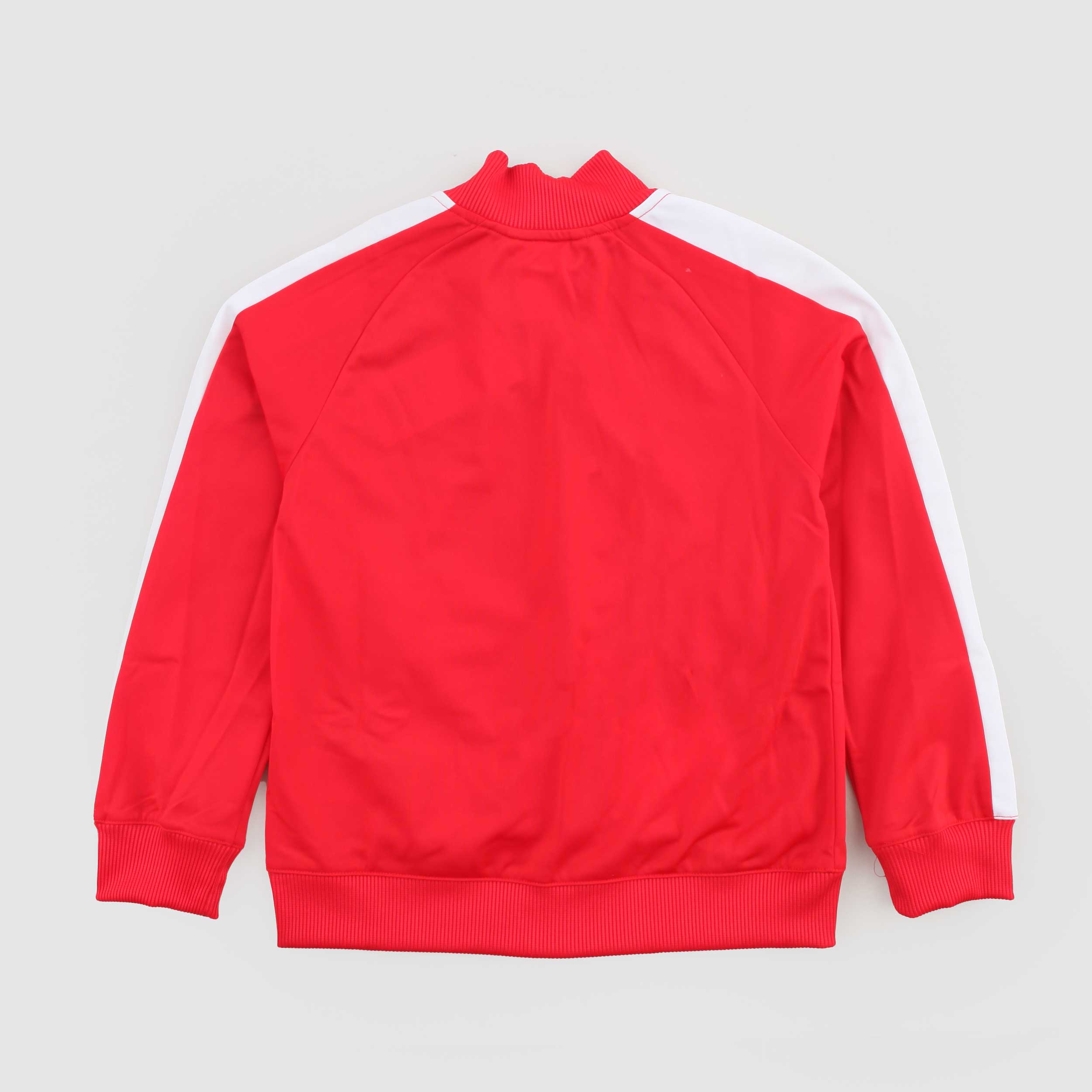 Felpa Rossa Con Zip E Bande Laterali Firmata PUMA - annameglio.com abbigliamento moda