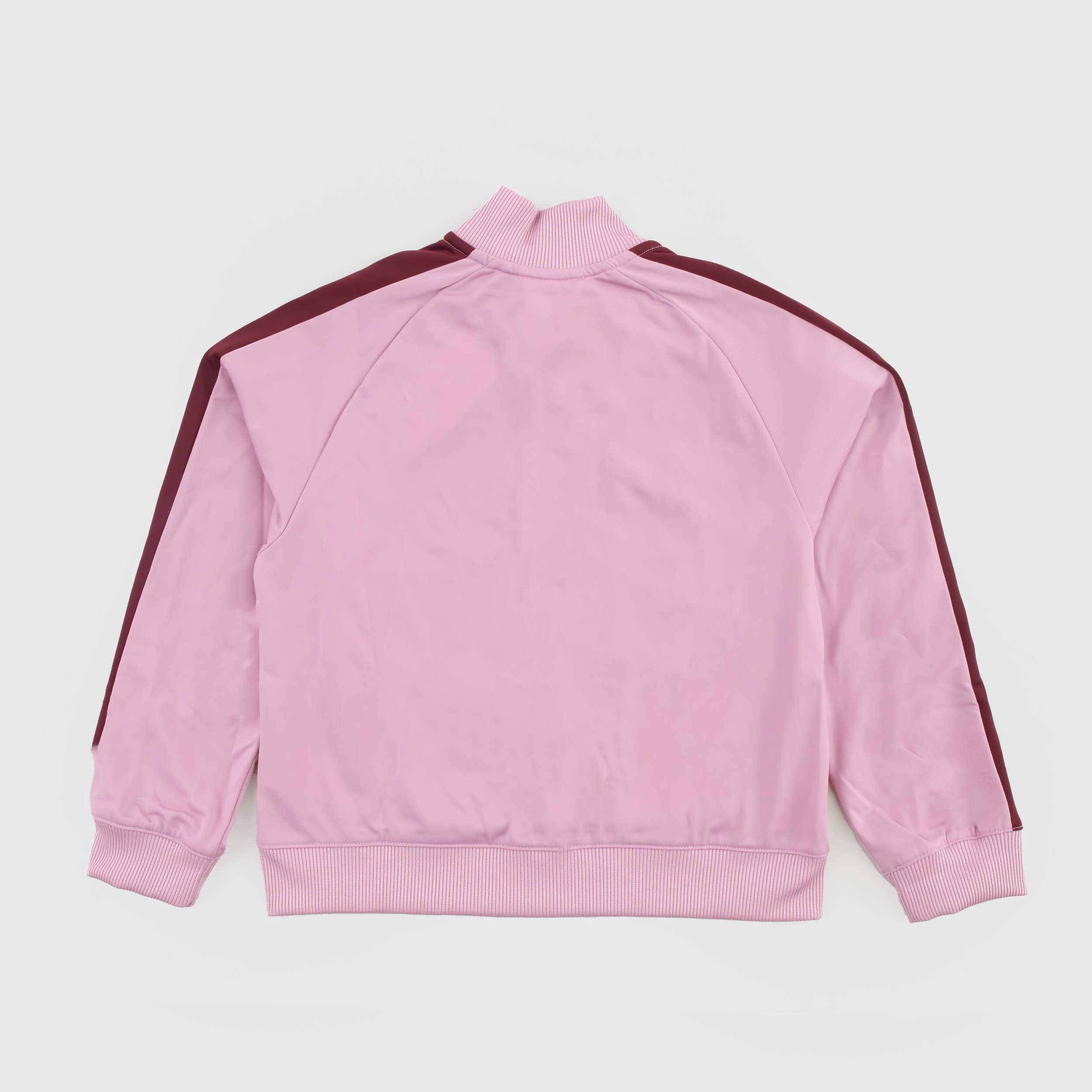 Felpa Rosa Con Zip E Bande Laterali Firmata Puma - annameglio.com abbigliamento moda
