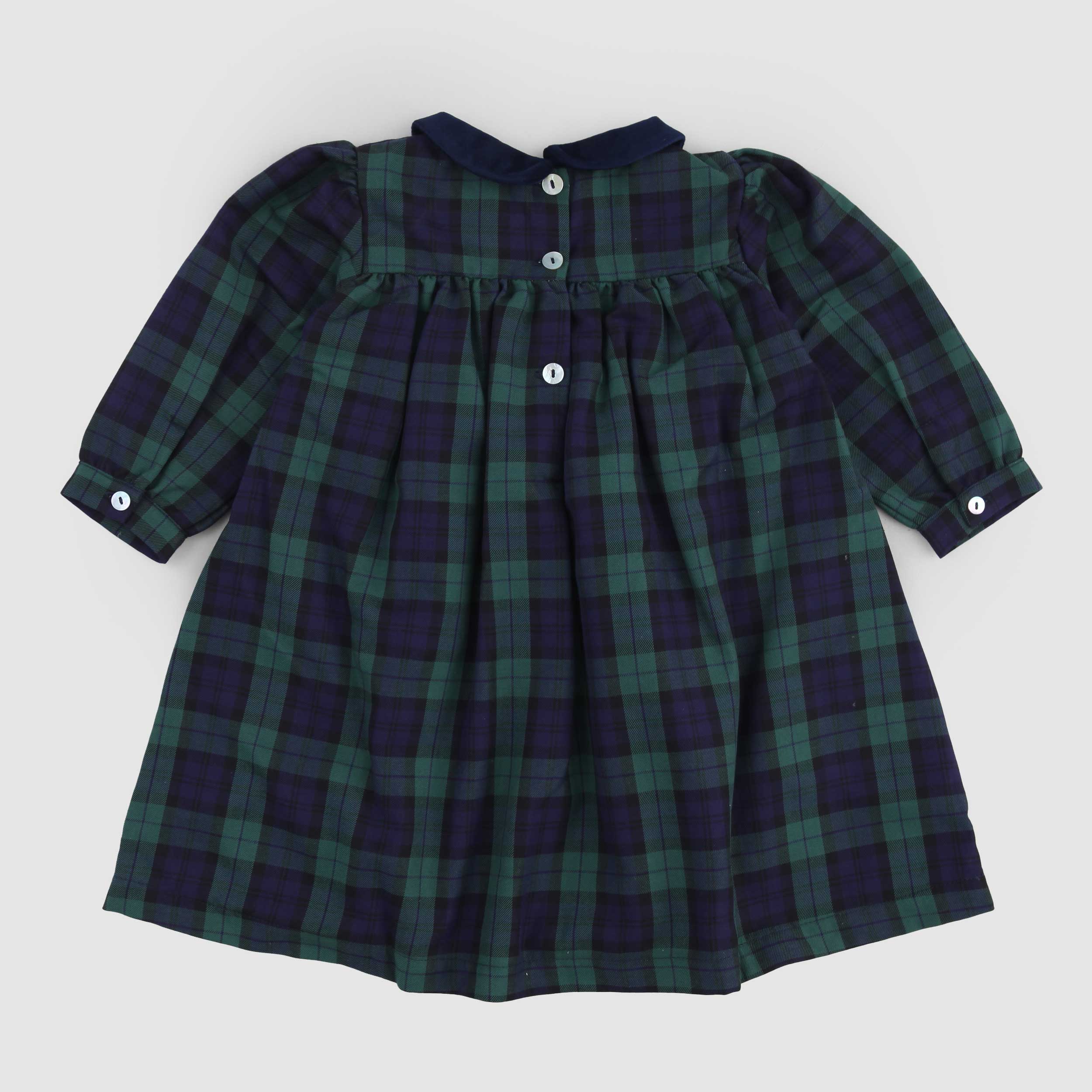 Abito Scozzese Verde E Blu Firmato COCCODE - annameglio.com abbigliamento moda