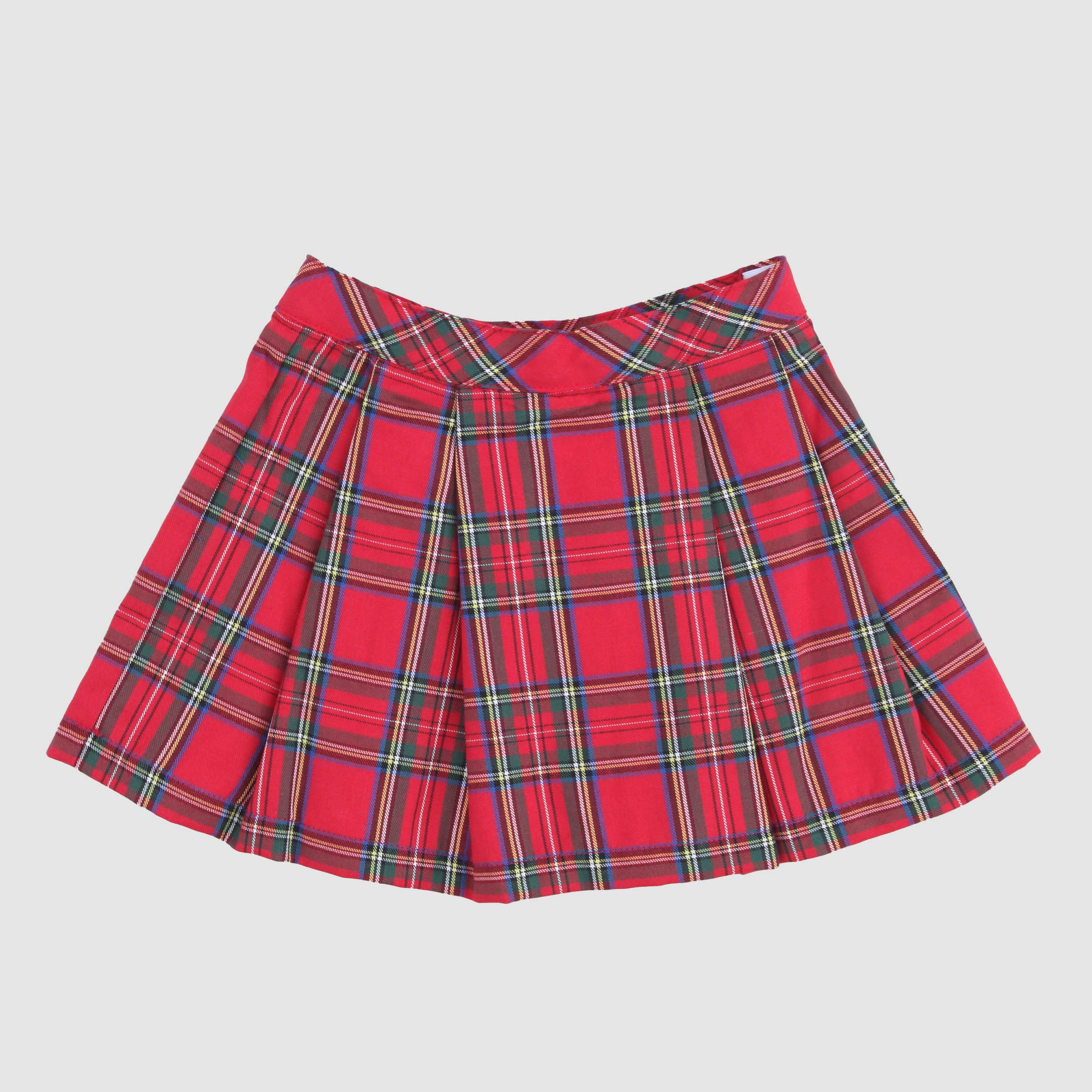 Gonna Scozzese Rossa Con Bottoni Firmata COCCODE - annameglio.com abbigliamento moda