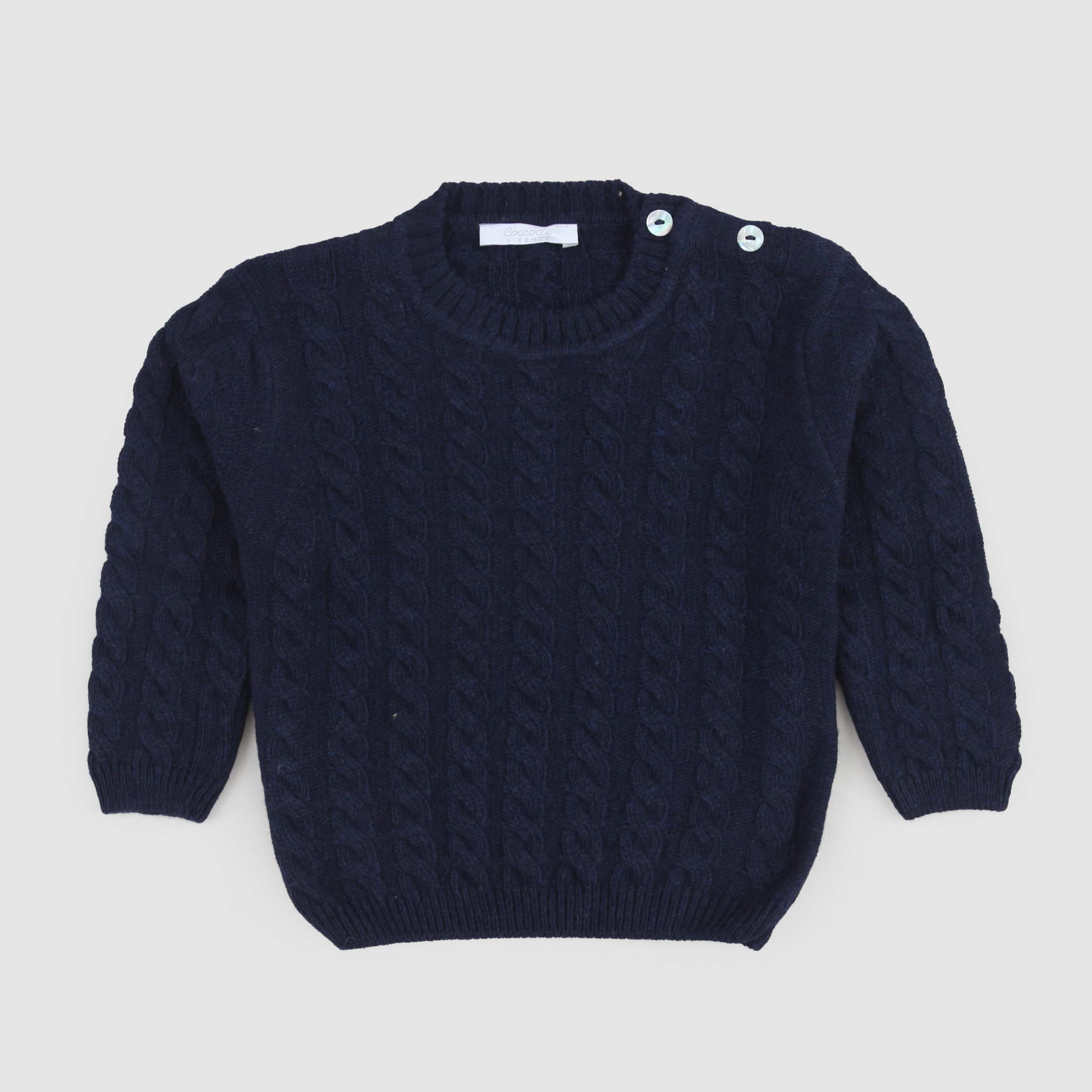 Maglioncino Blu Navy Firmato COCCODE - annameglio.com abbigliamento moda