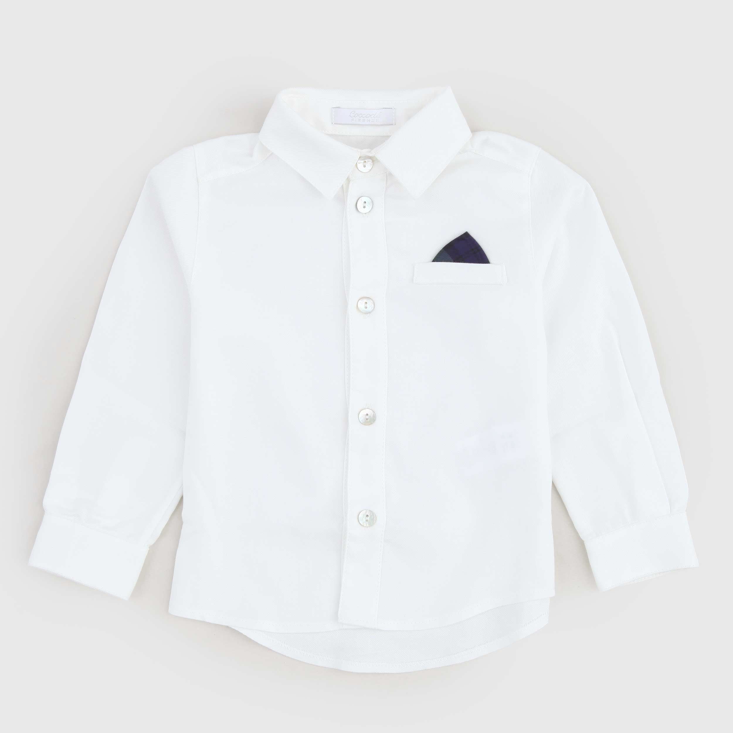 Camicia Con Pochette Scozzese Firmata COCCODE - annameglio.com abbigliamento moda