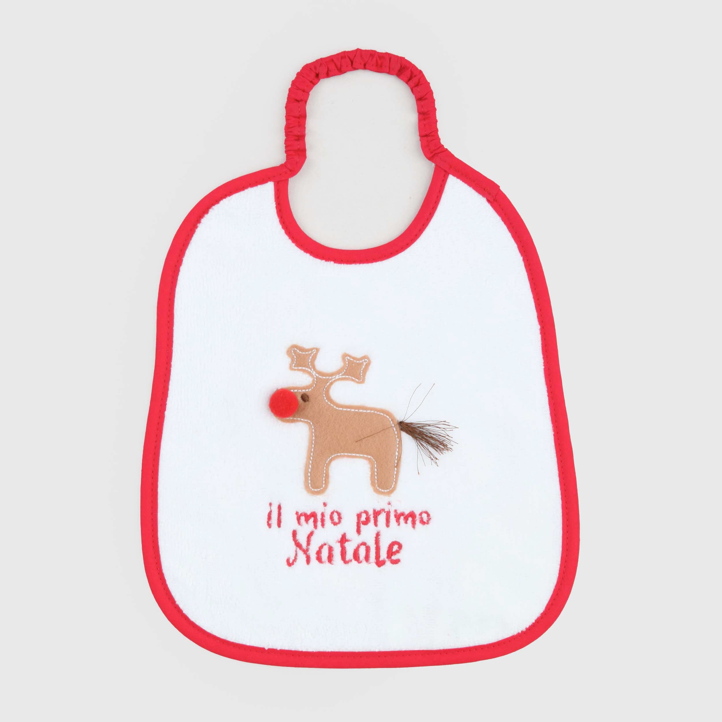 Bavaglino Scozzese Rosso In Spugna Firmato COCCODE - annameglio.com abbigliamento moda