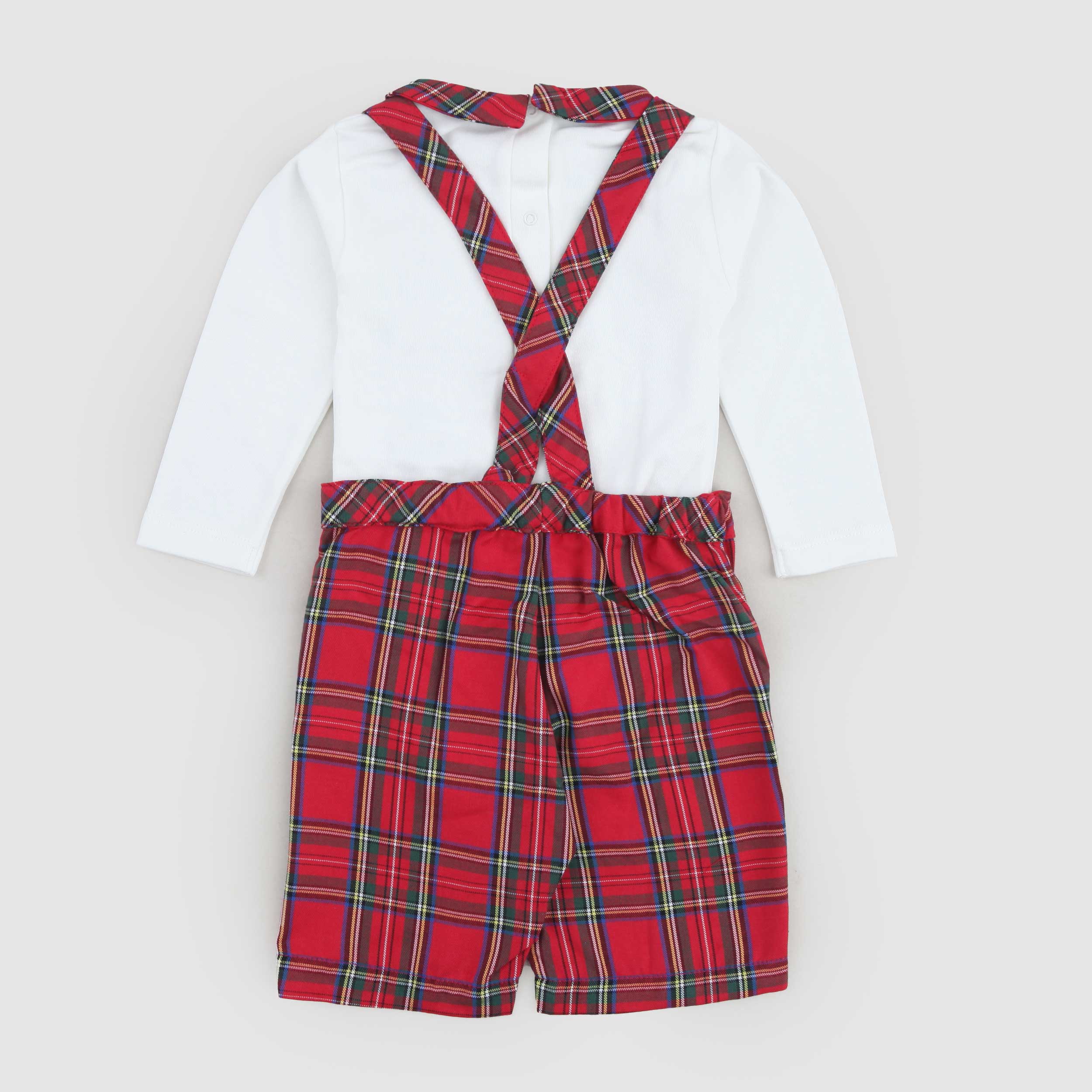 Completo Scozzese Rosso E Bianco Firmato COCCODE - annameglio.com abbigliamento moda