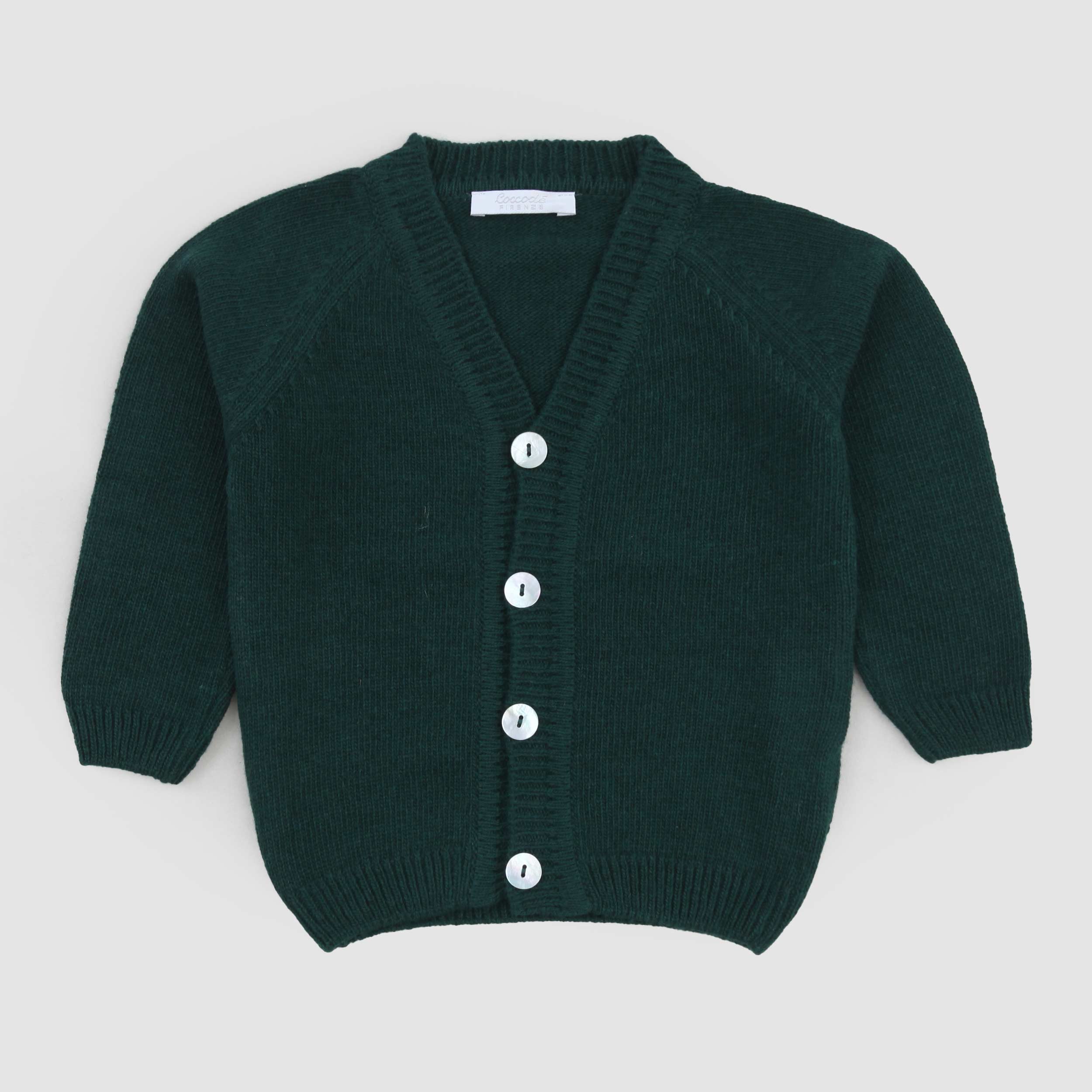 Cardigan Verde Con Bottoni Firmato COCCODE - annameglio.com abbigliamento moda