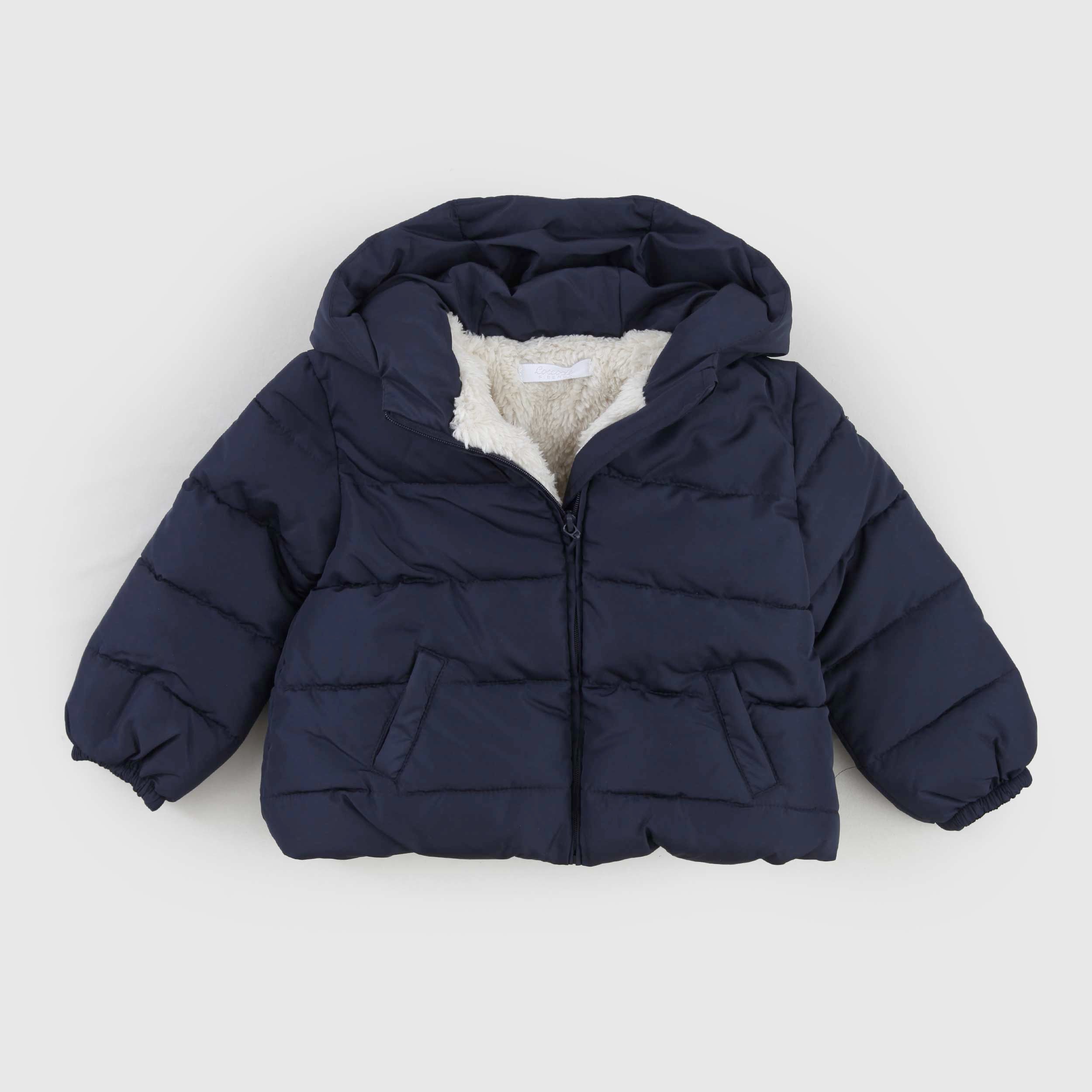 Giubbino Blu Foderato Con Teddy Firmato COCCODE - annameglio.com abbigliamento moda