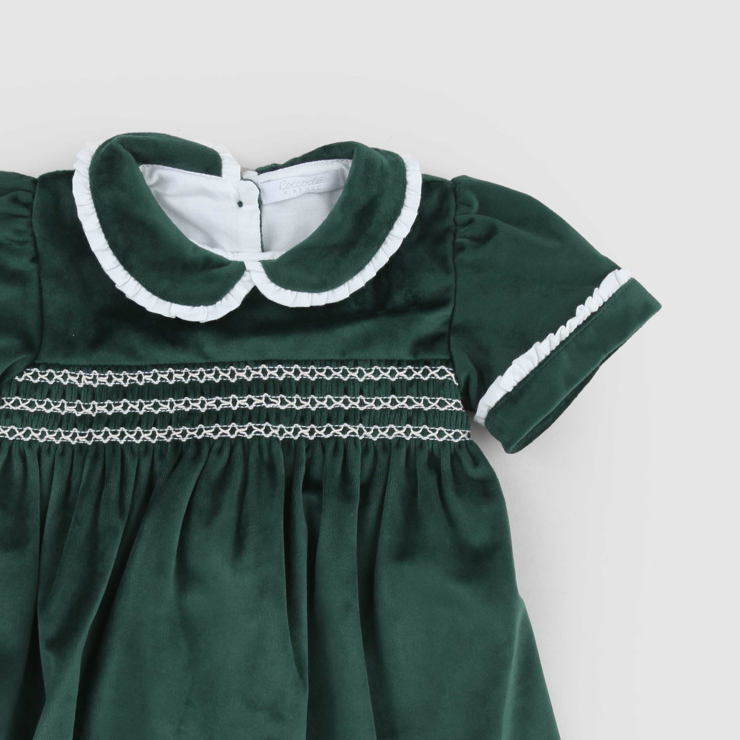 Abito Modello Bon Ton Verde Firmato COCCODE - annameglio.com abbigliamento moda