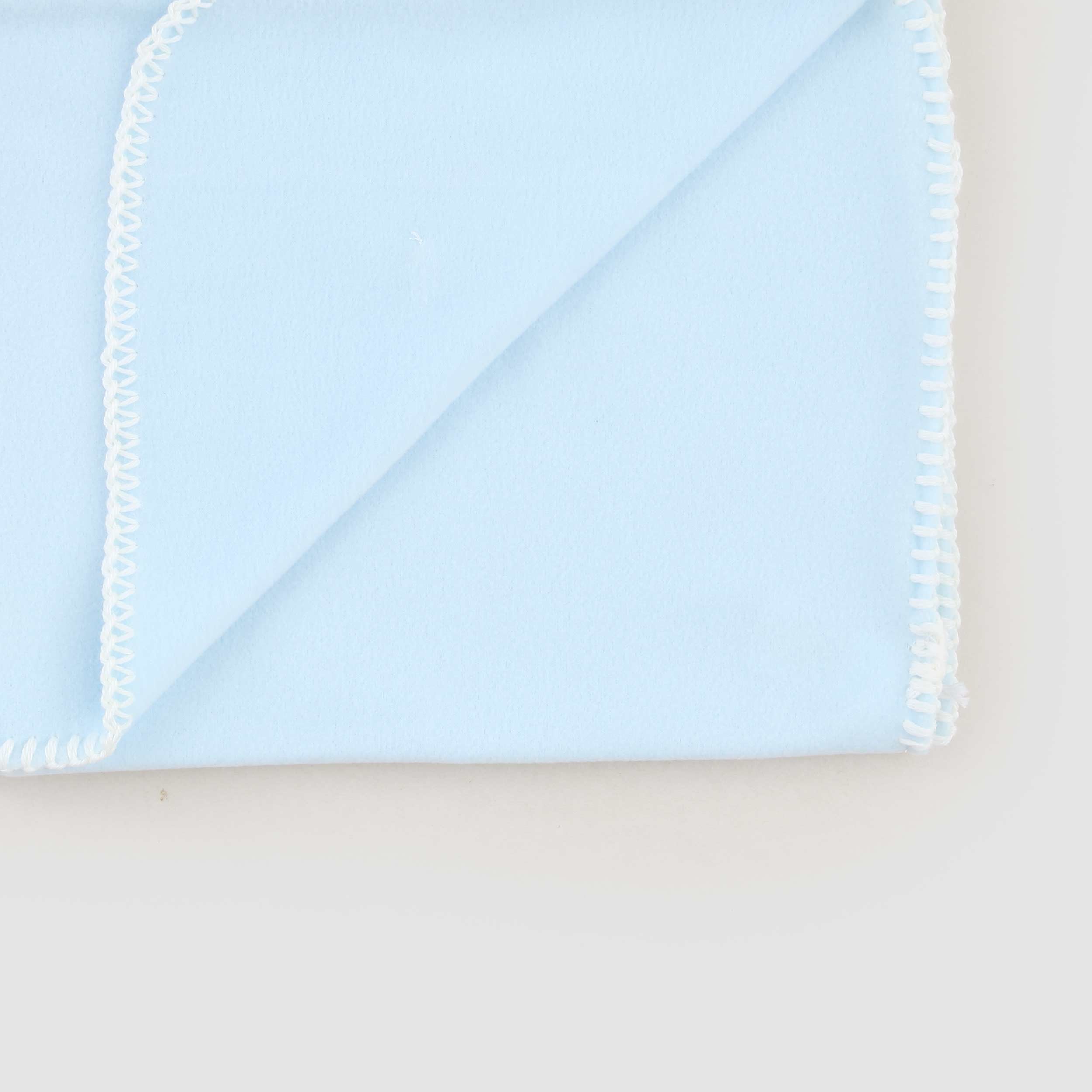 Copertina Celeste Bordata Firmata COCCODE - annameglio.com abbigliamento moda