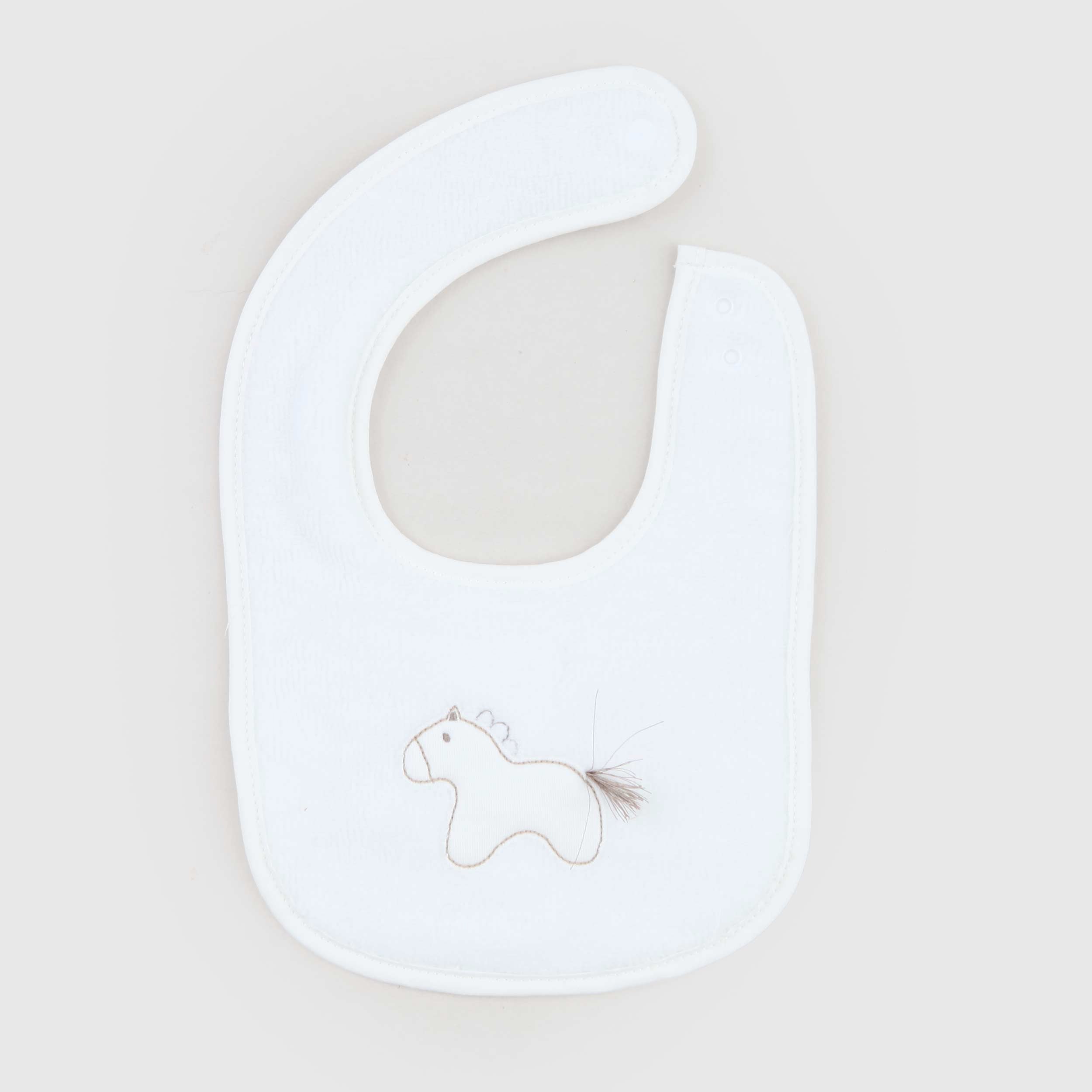 Bavetta Con Stampa In Contrasto Firmata COCCODE - annameglio.com abbigliamento moda