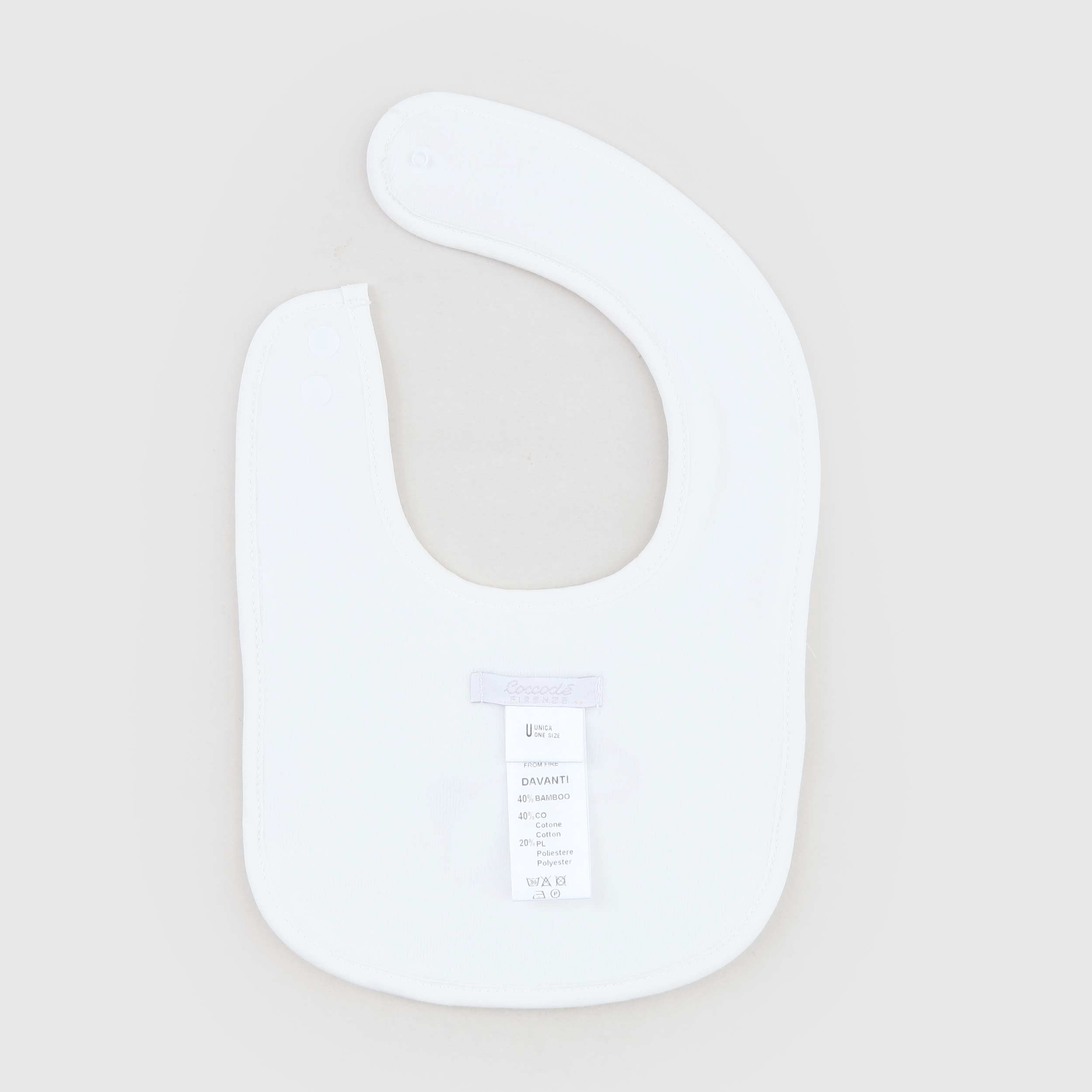 Bavetta Con Stampa In Contrasto Firmata COCCODE - annameglio.com abbigliamento moda